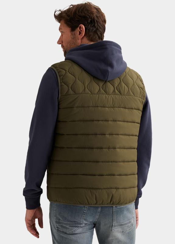 PME Legend Bodywarmer heren Groen Bodywarmer YETLINER - Shader PBW2602100/6415