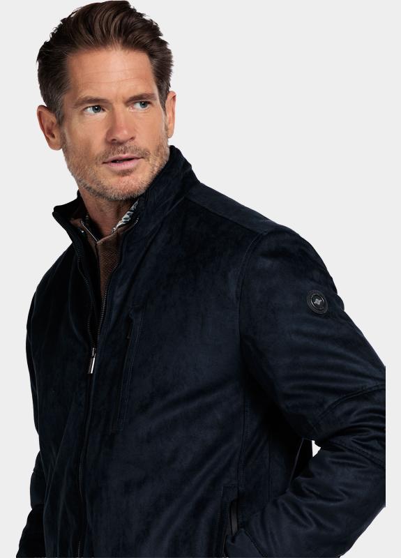 Baileys Winterjack Blauw Jacket zipped sidepockets / S 522380/60