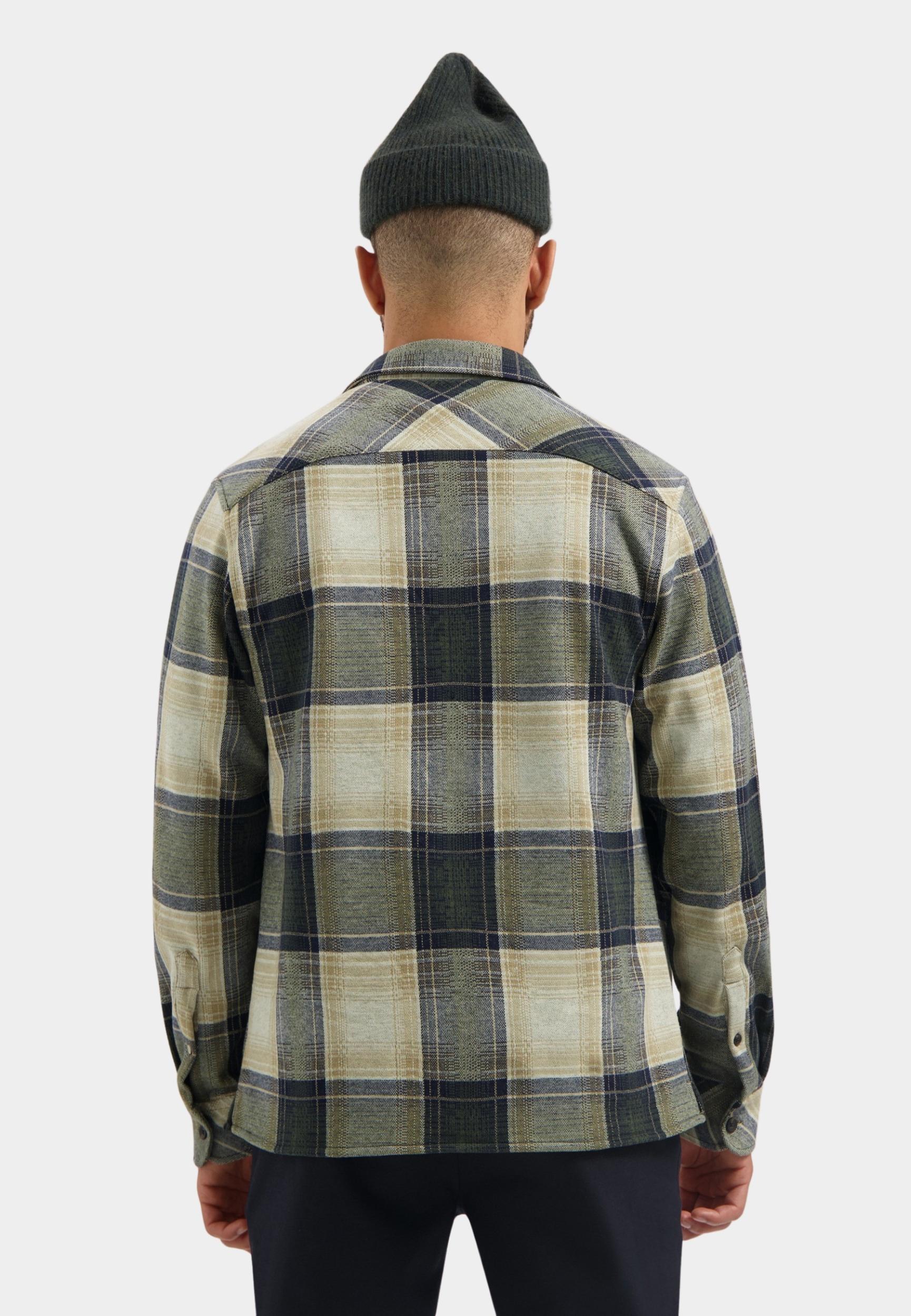 Dstrezzed Casual hemd lange mouw Groen DS_Gus Flannel Shirt 303882-AW25/524