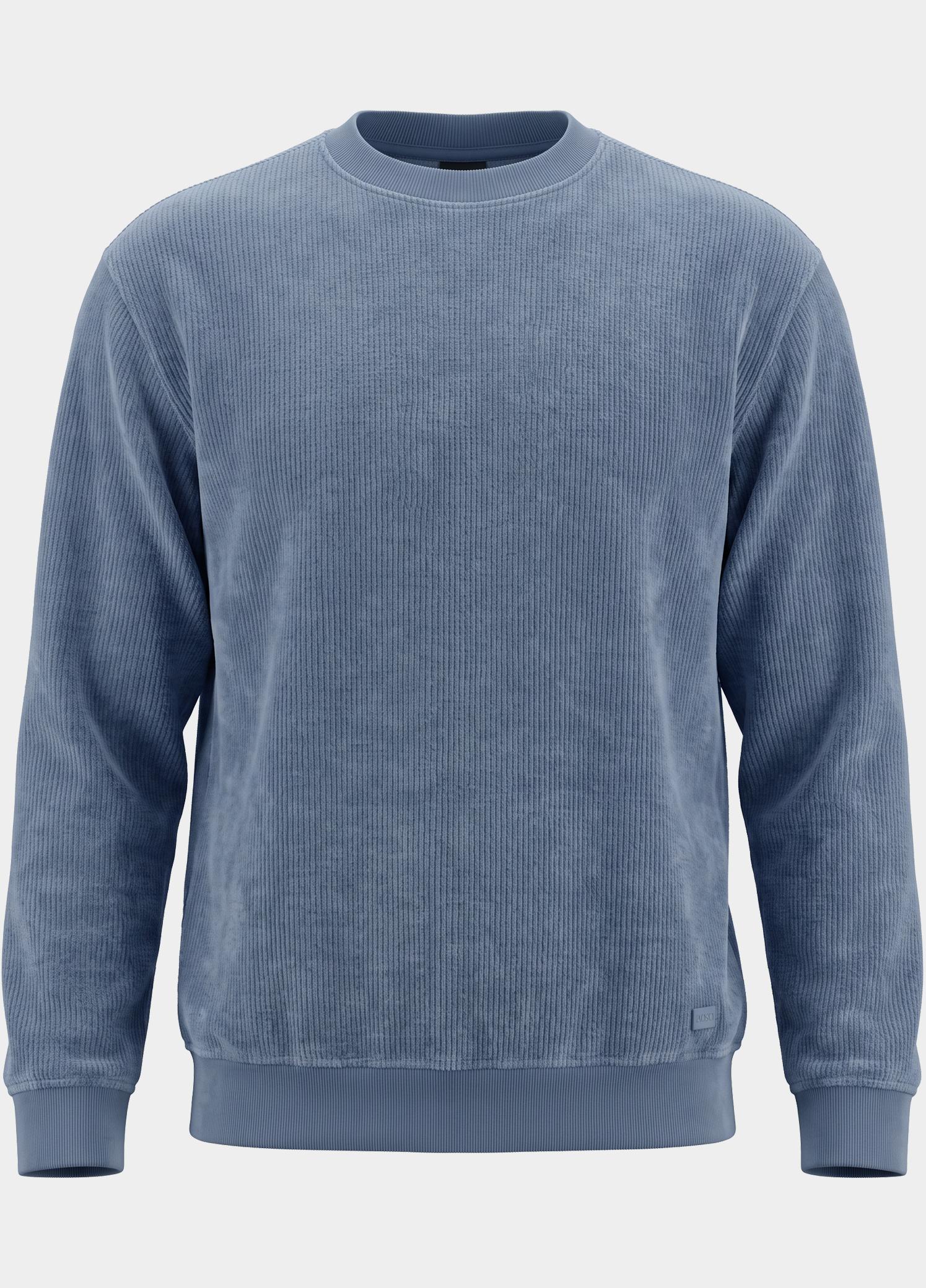 BOSS Orange Sweater heren Blauw We_Clash 10282840 01 50569482/424