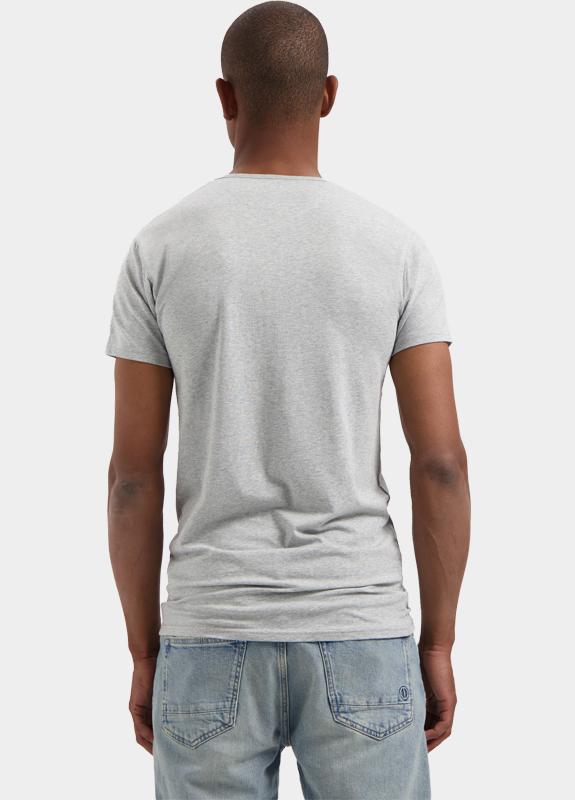 Dstrezzed T-shirt Grijs Bronson 2 Pack Round Neck Tee 707012/893