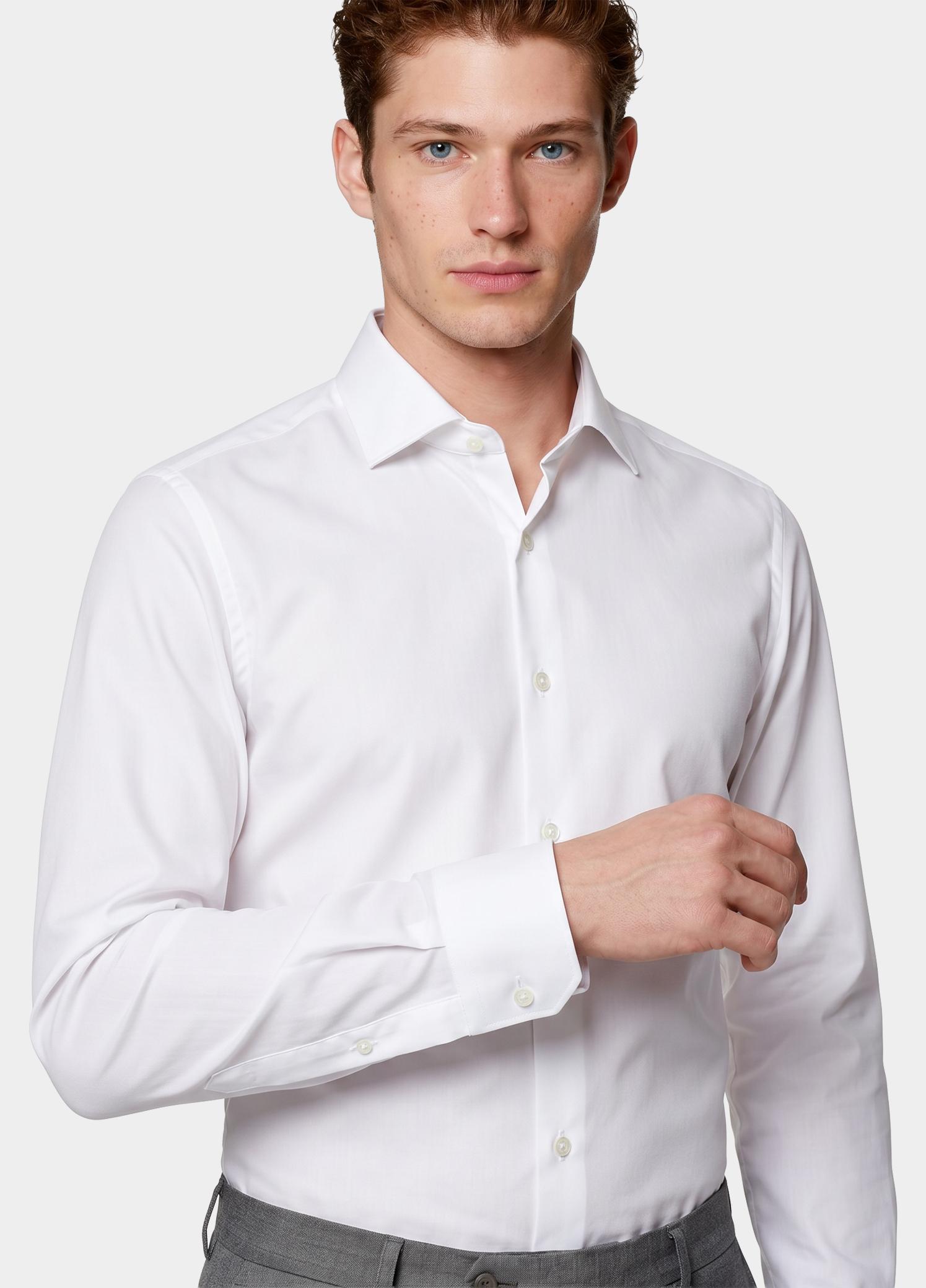 Venti Business hemd lange mouw Wit Kent Modern Fit 123963800/000