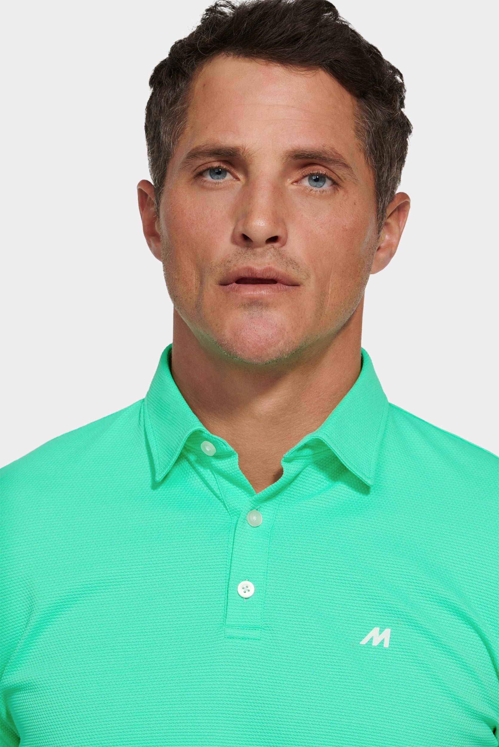 Meyer Polo korte mouw Groen RORY Art.9-9006 9519900600/21