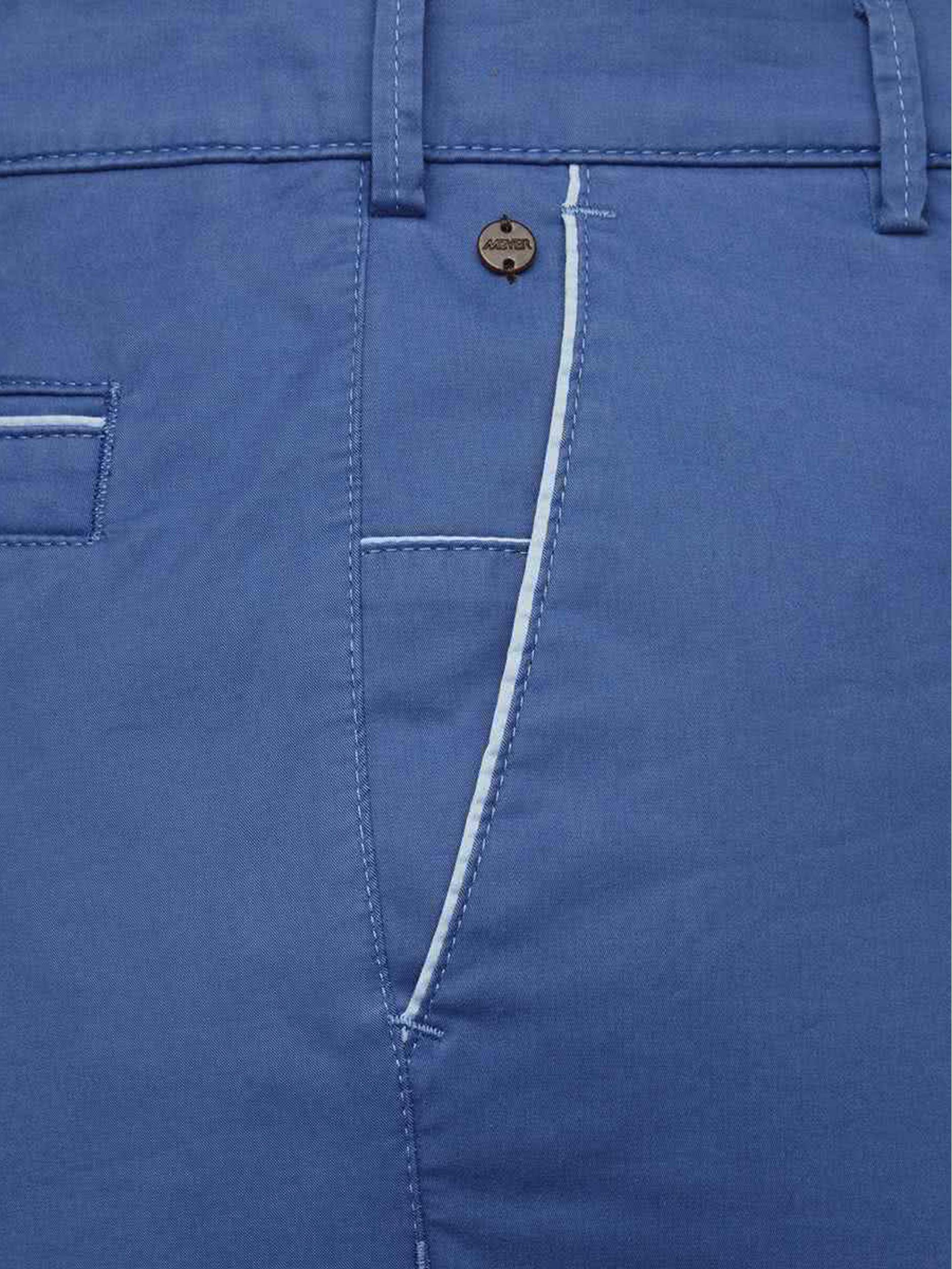 Meyer Katoenen Broek Blauw NEW YORK Art.1-5038 1241503800/17