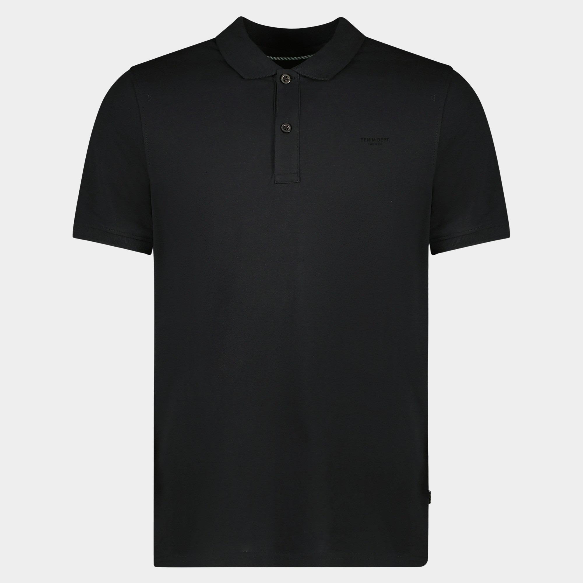 Cars Jeans Polo korte mouw Zwart DARIO 60766/01