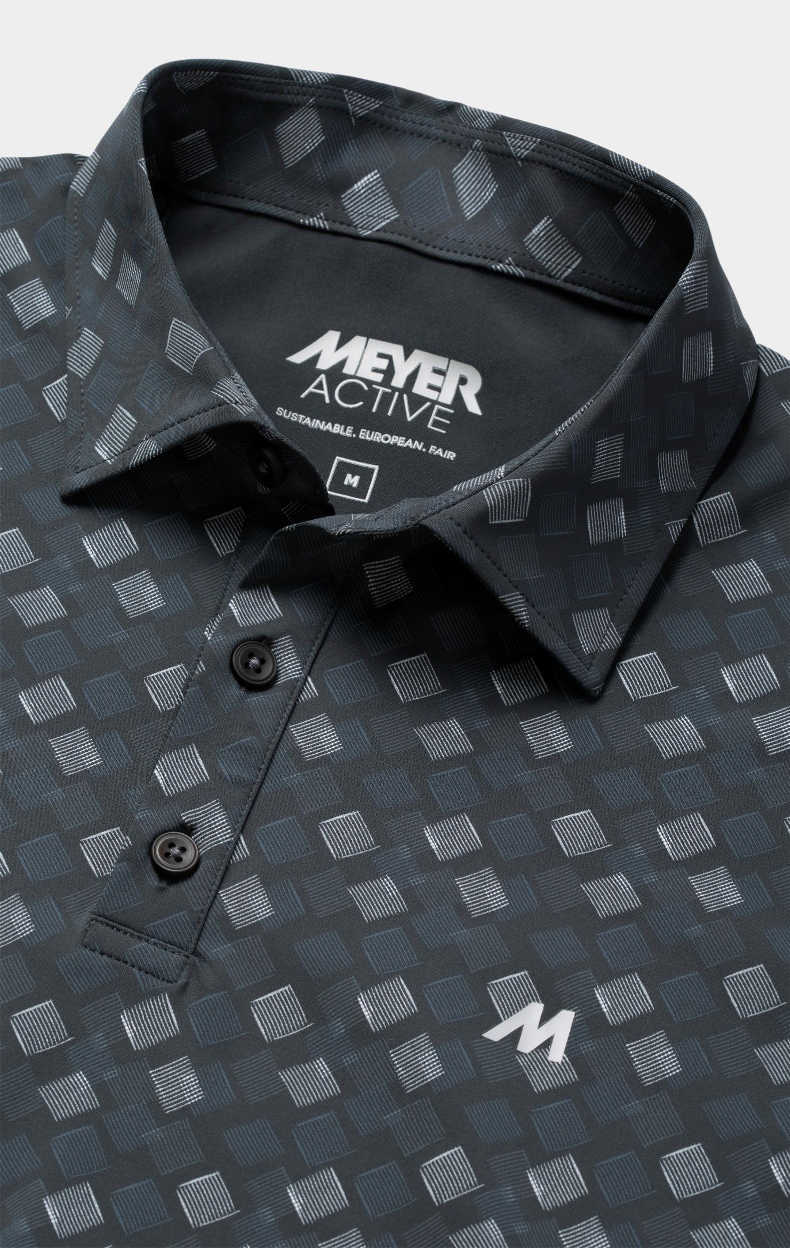 Meyer Polo korte mouw Grijs PHIL Art.9-9008 9539900800/08