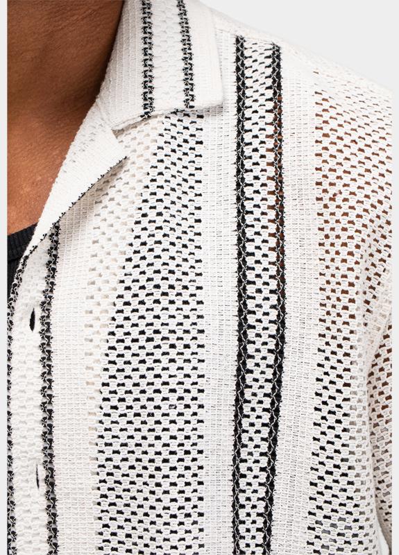 Butcher of Blue Casual hemd korte mouw Wit Alex M2614051/112