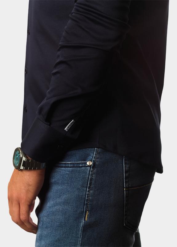 Ledub Business hemd lange mouw Blauw  0143470/190-000-000