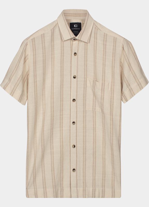 Giordano overhemd korte mouw heren Wit Puglia Short Sleeve Shirt Can 616823/81