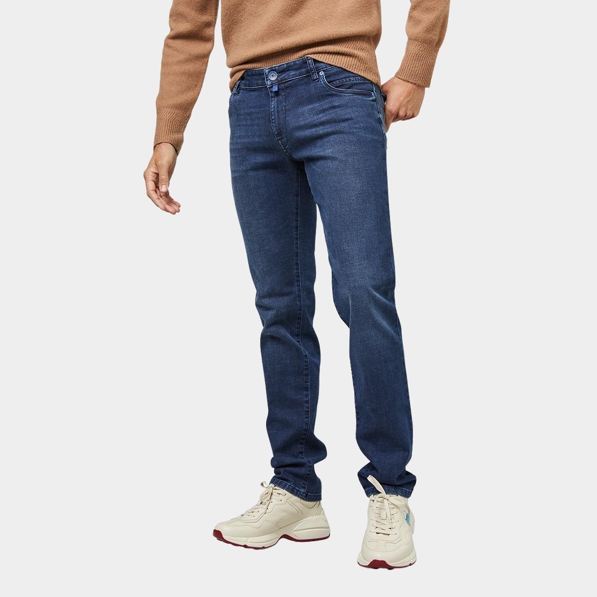 Meyer Flatfront Jeans Blauw M5.Slim Art.9-6205 3619620500/20