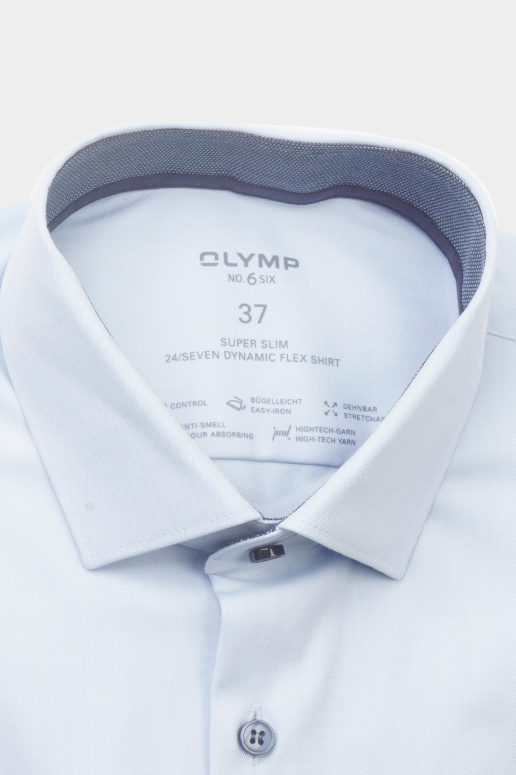 Olymp Business hemd lange mouw Blauw 2554/54 Hemden 255454/11