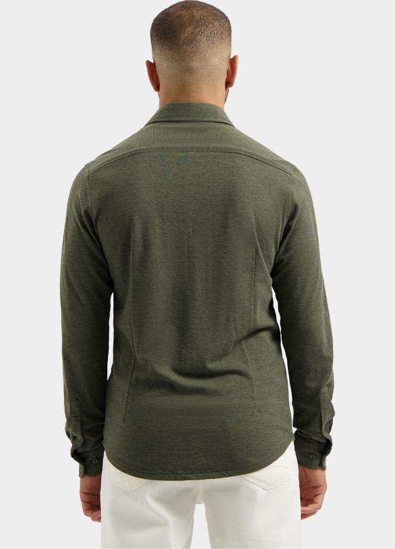 Dstrezzed Casual hemd lange mouw Groen Kirk Shirt 303714-NOS/524