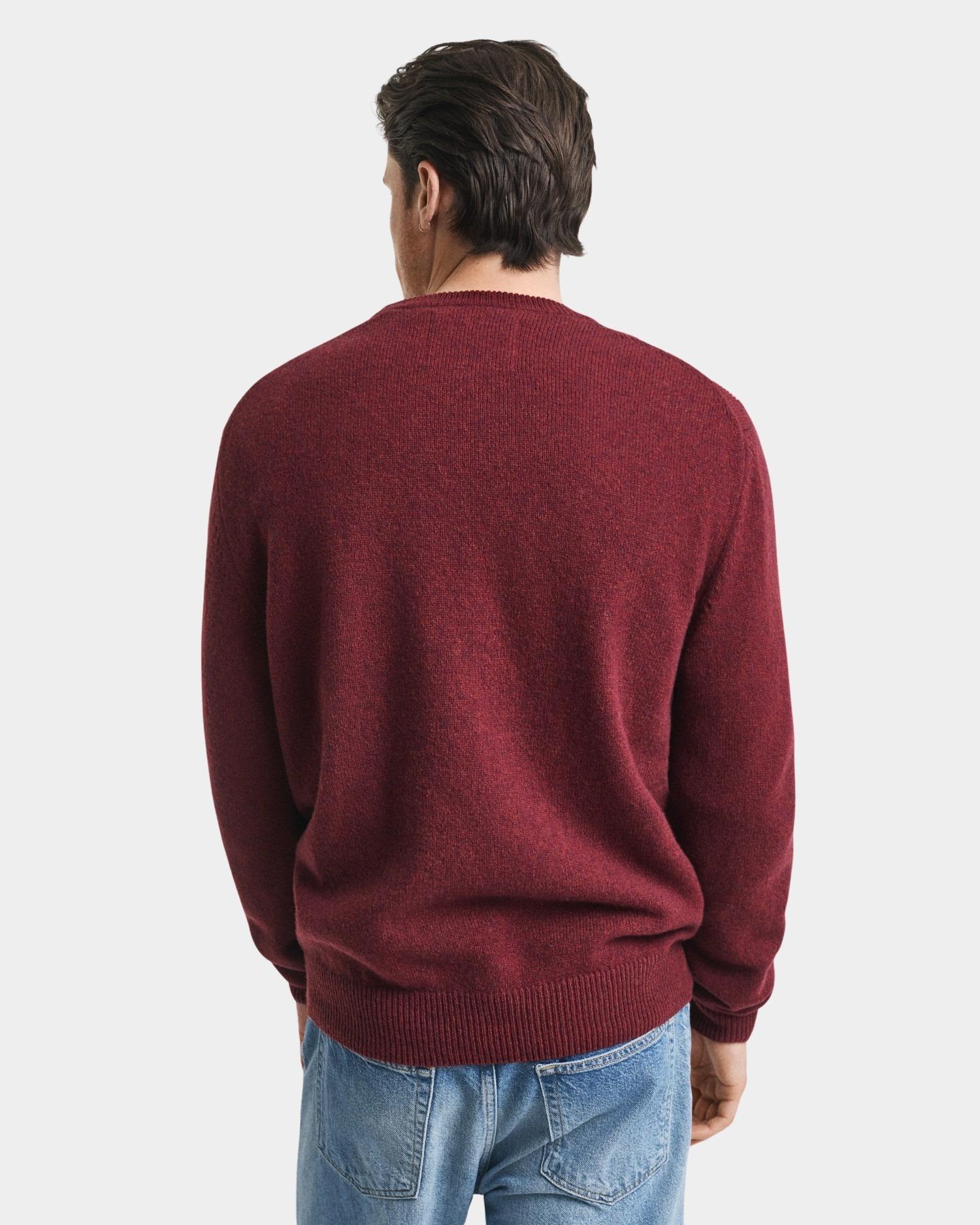 Gant Pullover Rood Argyle C-neck 8060102/621