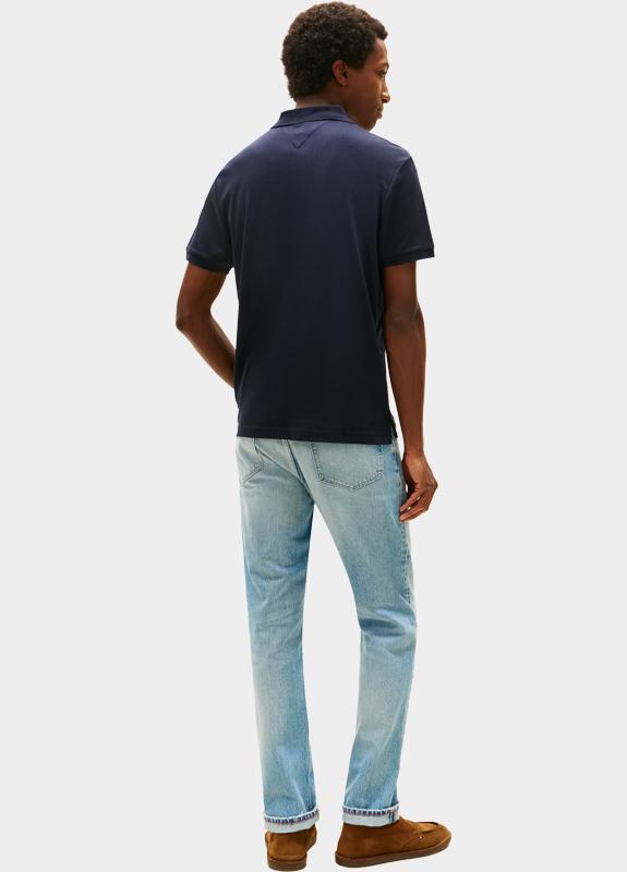 Tommy Hilfiger Polo korte mouw Blauw Liquid Cotton Essential Reg Po MW0MW35585/DW5