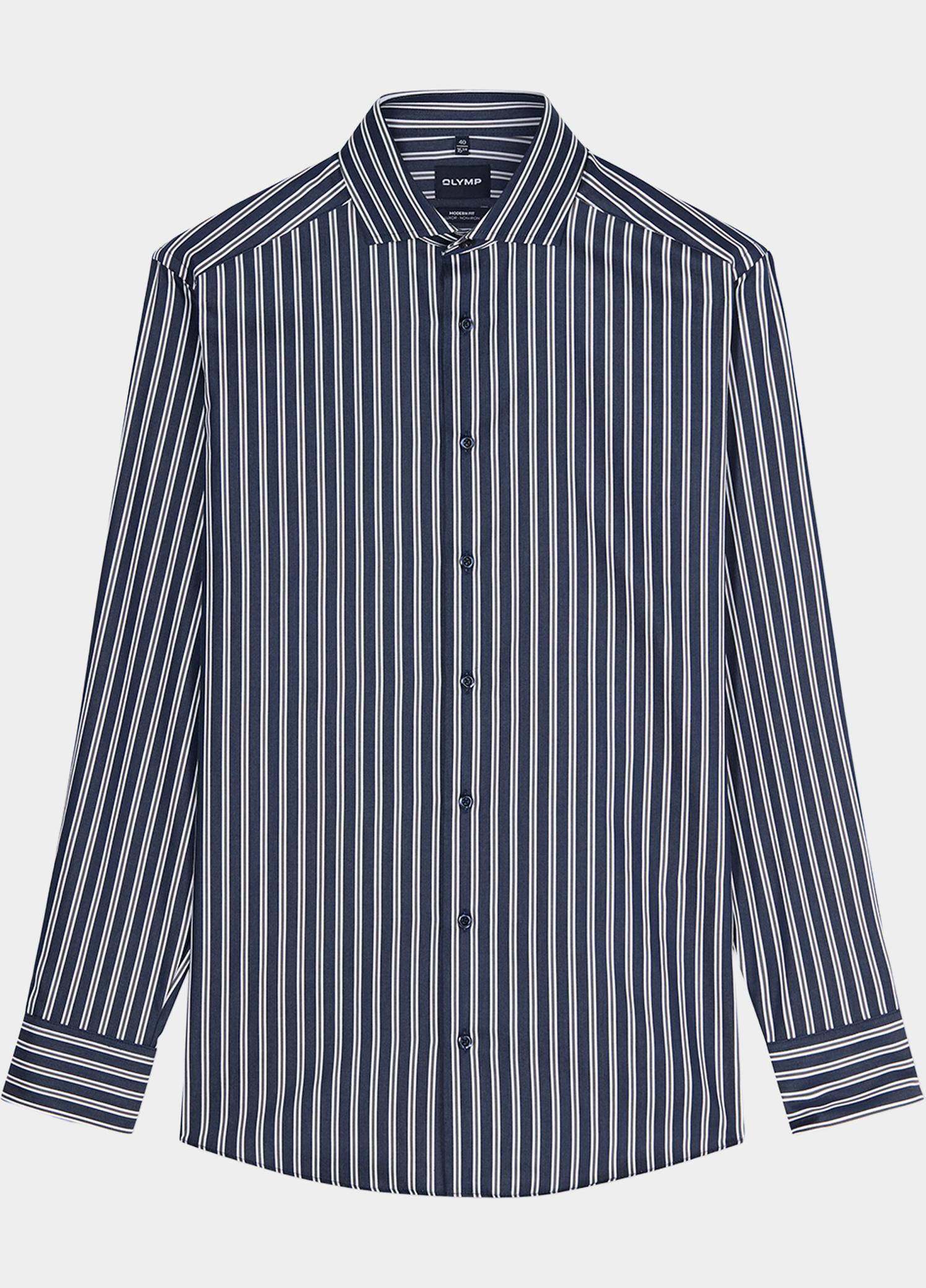 Olymp Zakelijk overhemd heren Blauw Luxor mf D.2101 o.T. 123824/18