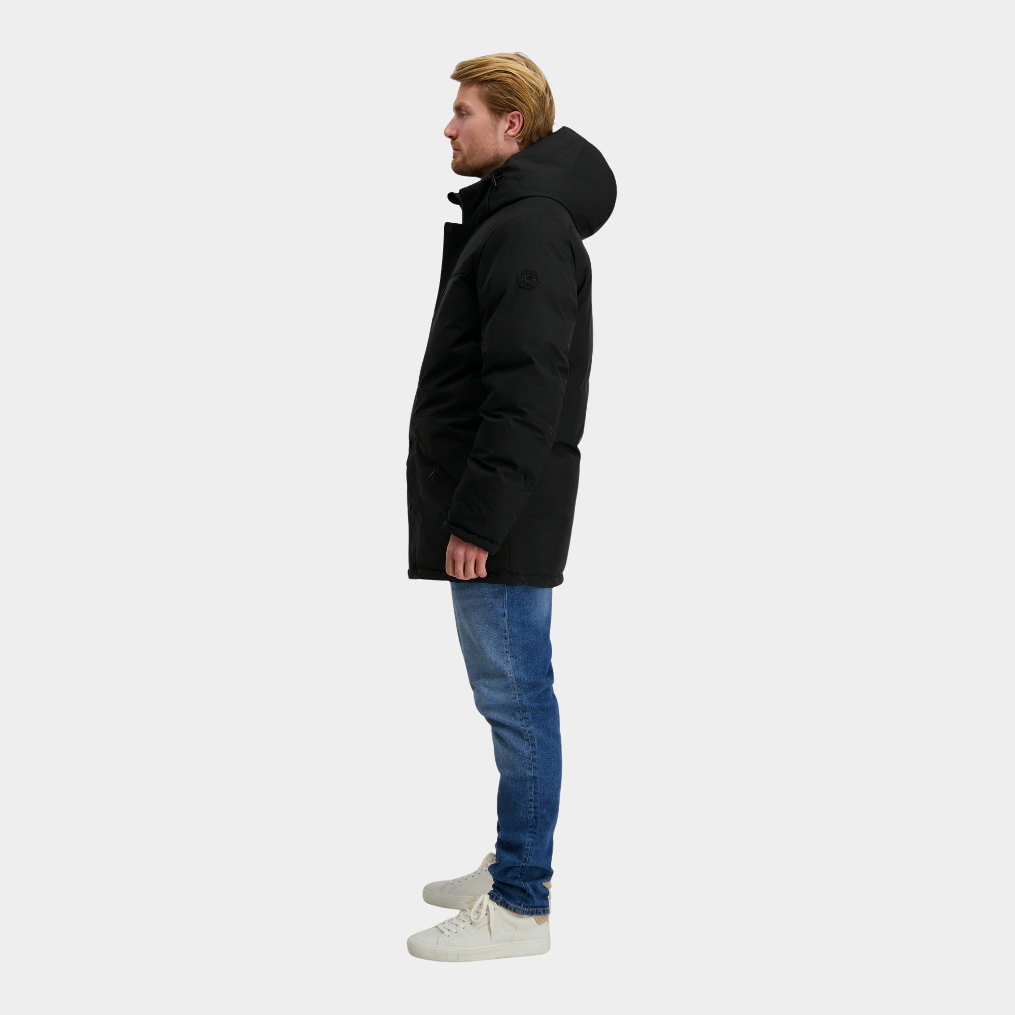 Cars Jeans Winterjack Zwart Malone 67164/01