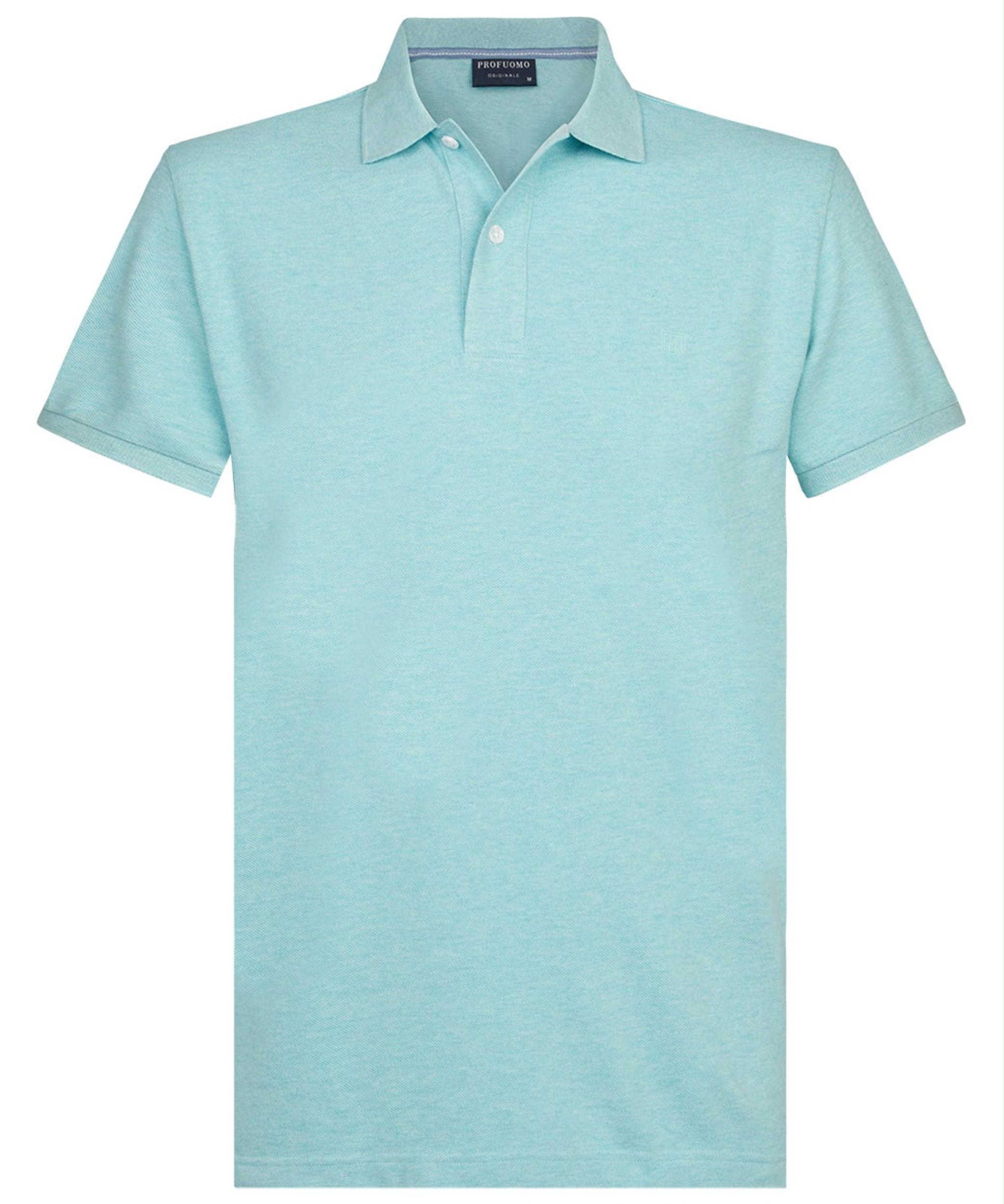 Profuomo Polo korte mouw Blauw  PPSJ1A0014/O