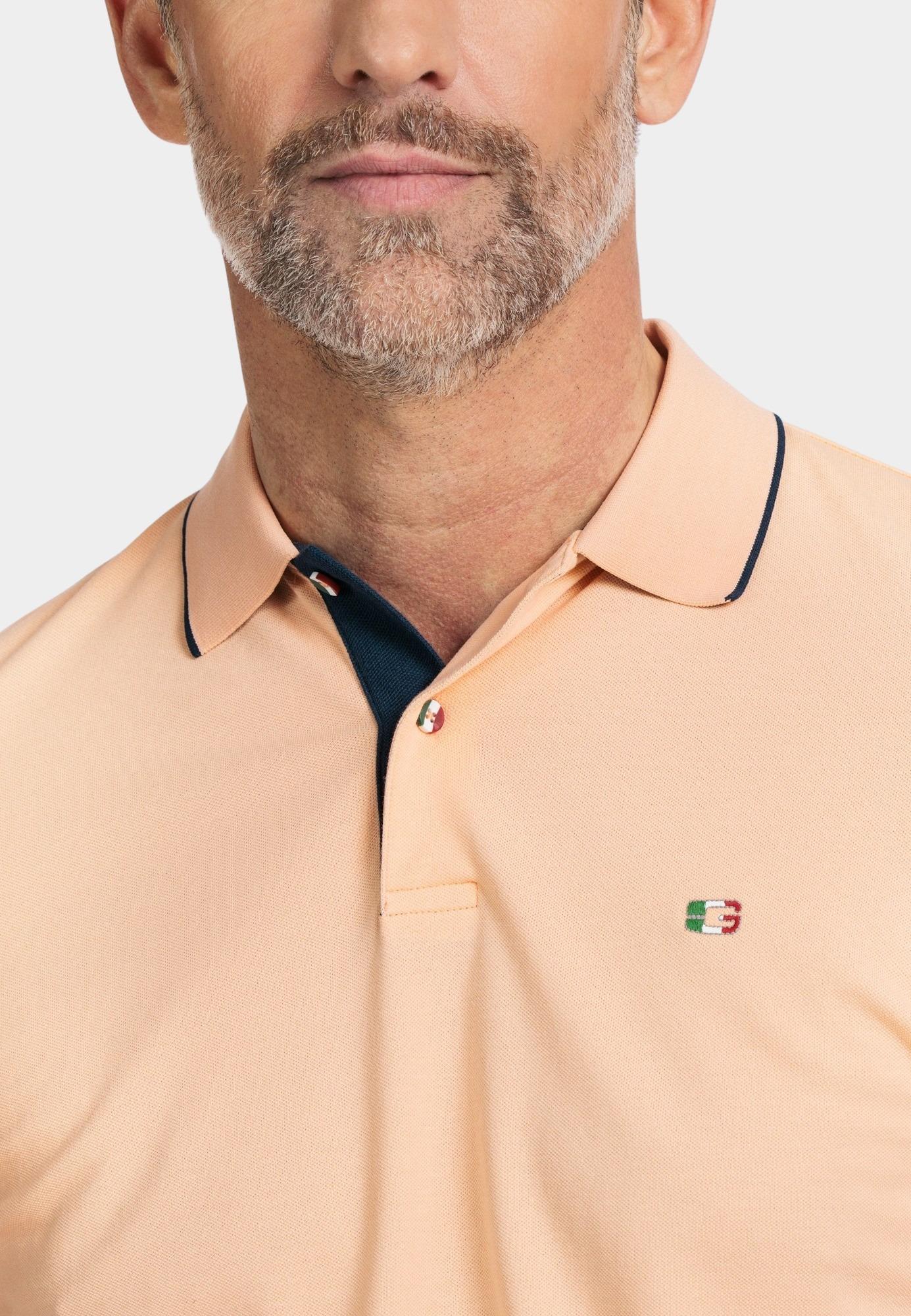Giordano Polo korte mouw Roze Nico short sleeve signature p 516587/25