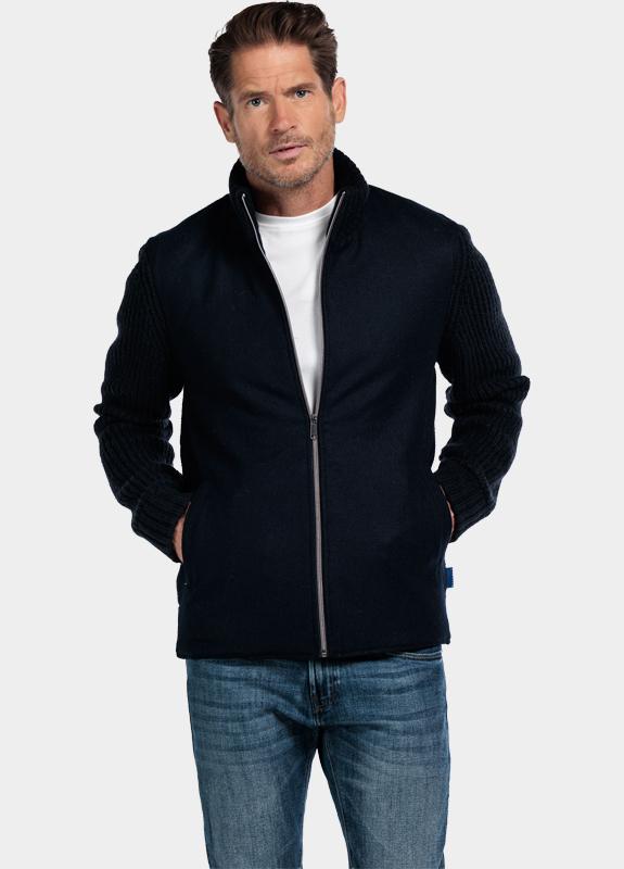 Baileys Vest Blauw Cardigan Zip  Front 522095/60