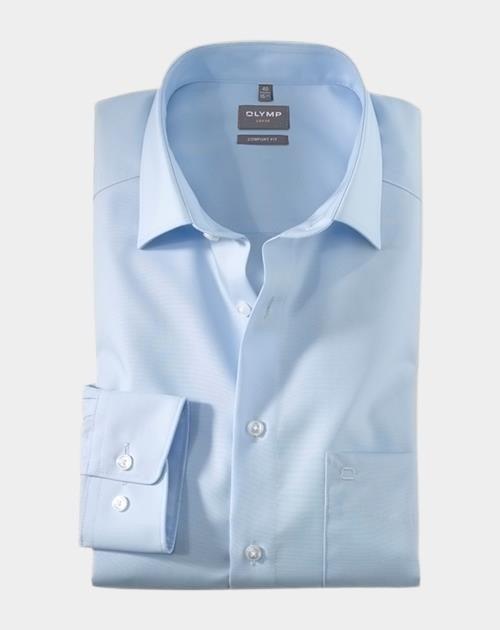 Olymp Business hemd lange mouw Blauw 0254/69 Hemden 025469/15
