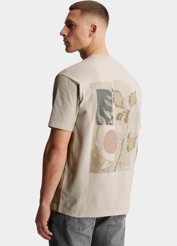 Cast Iron T-shirt korte mouw Wit Short sleeve r-neck relaxed f CTSS2603512/7178