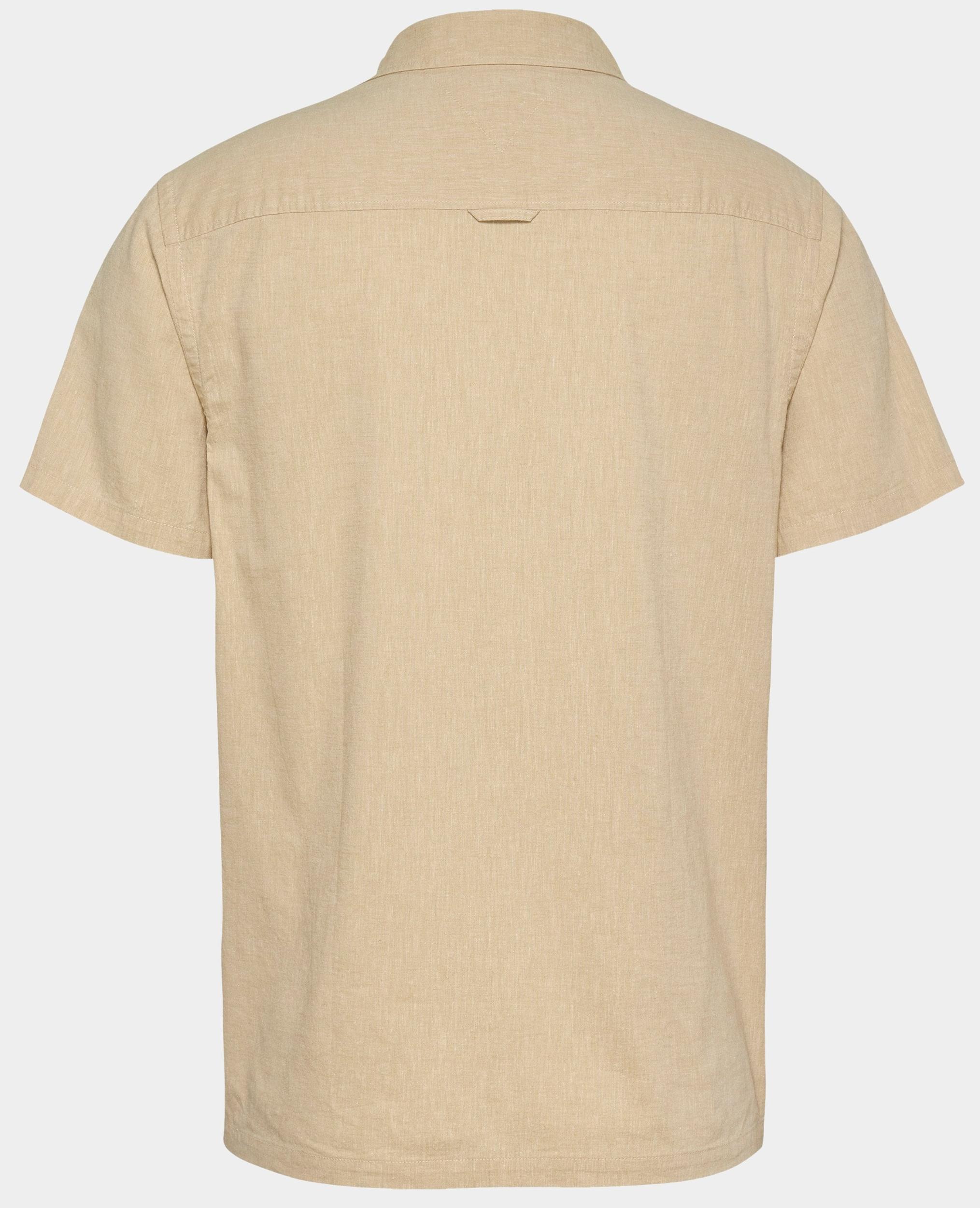 Tommy Jeans Casual hemd korte mouw Beige TJM LINEN BLEND CAMP SS EXT DM0DM20895/ACG