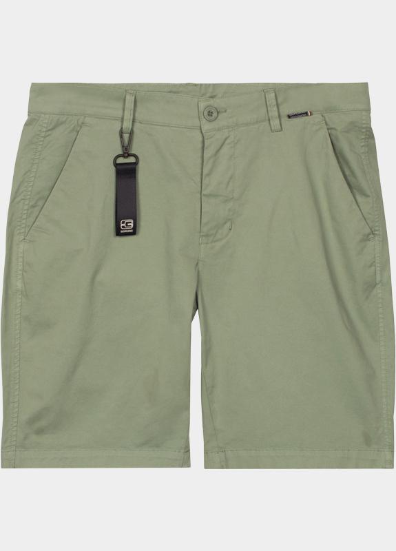 Giordano Korte Broek heren Groen Stockholm bermuda Garment Dye 611115/72