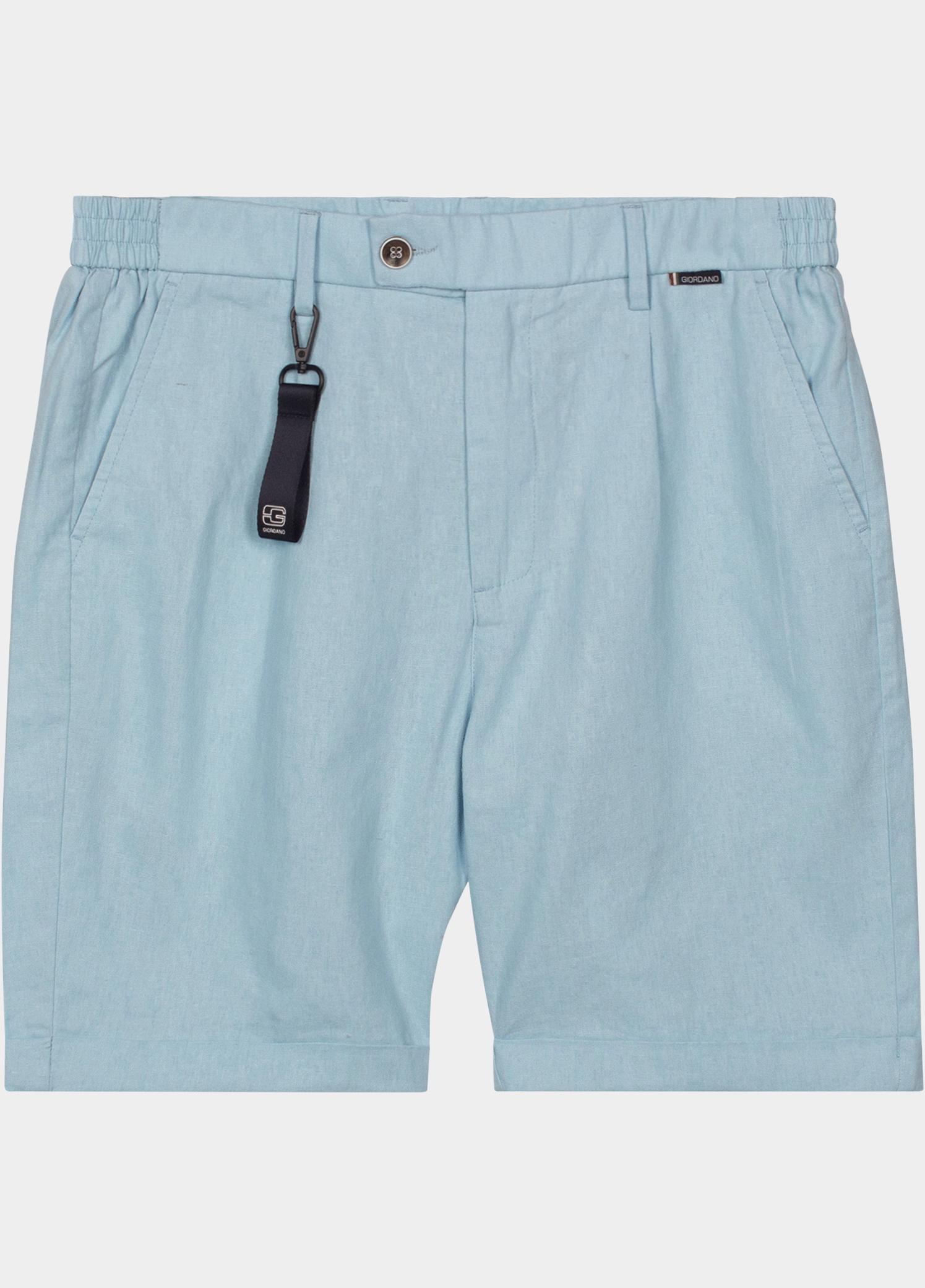 Giordano Korte Broek heren Blauw Tivoli short Soft Washed Euro 611102/61