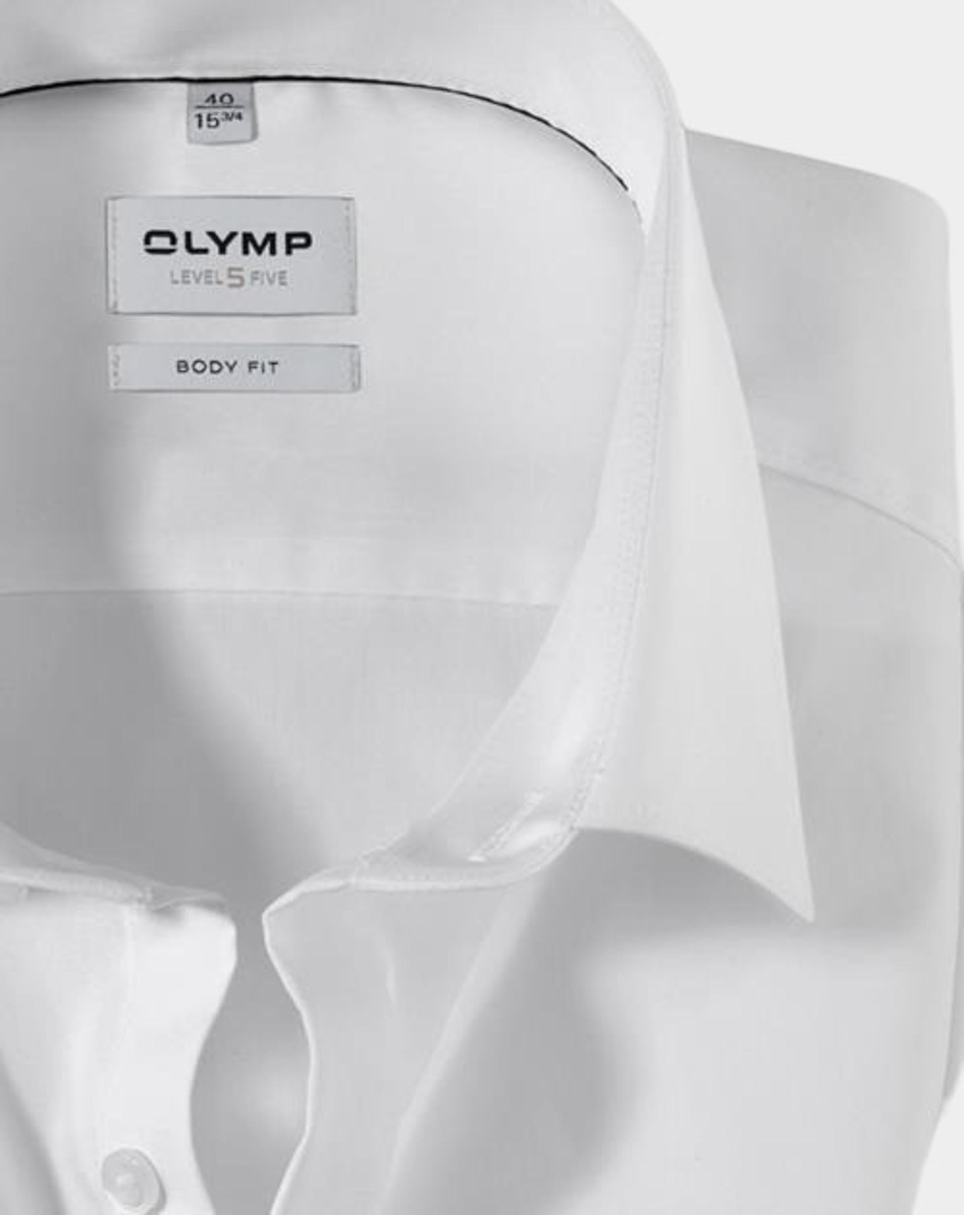 Olymp Smoking overhemd Wit OLYMP Level Five Soirée 127665/00