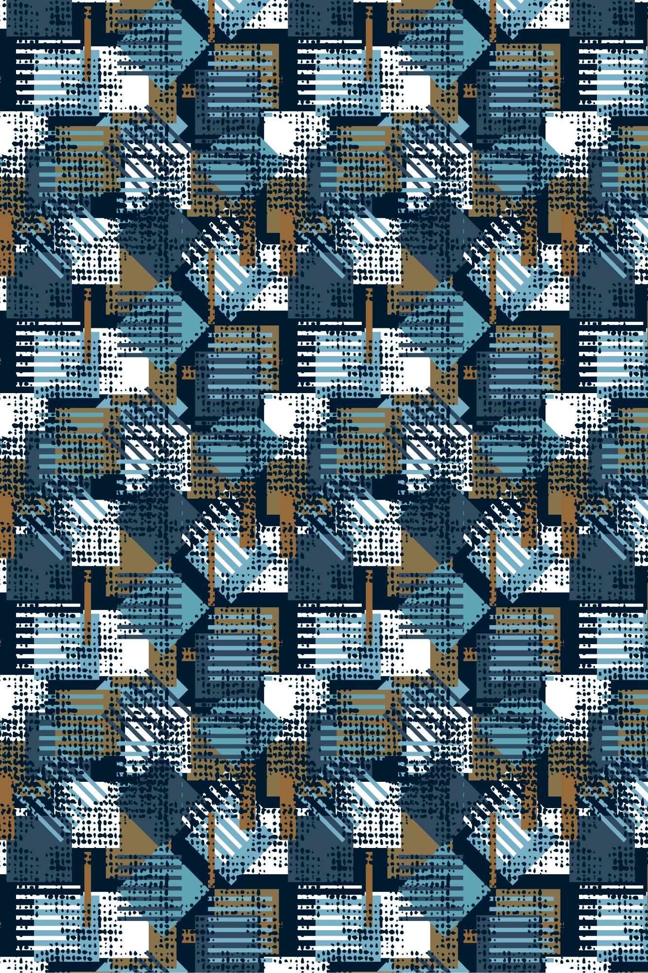 R.B. Boston Casual hemd lange mouw Blauw Franklin LS Button Down 527670/614