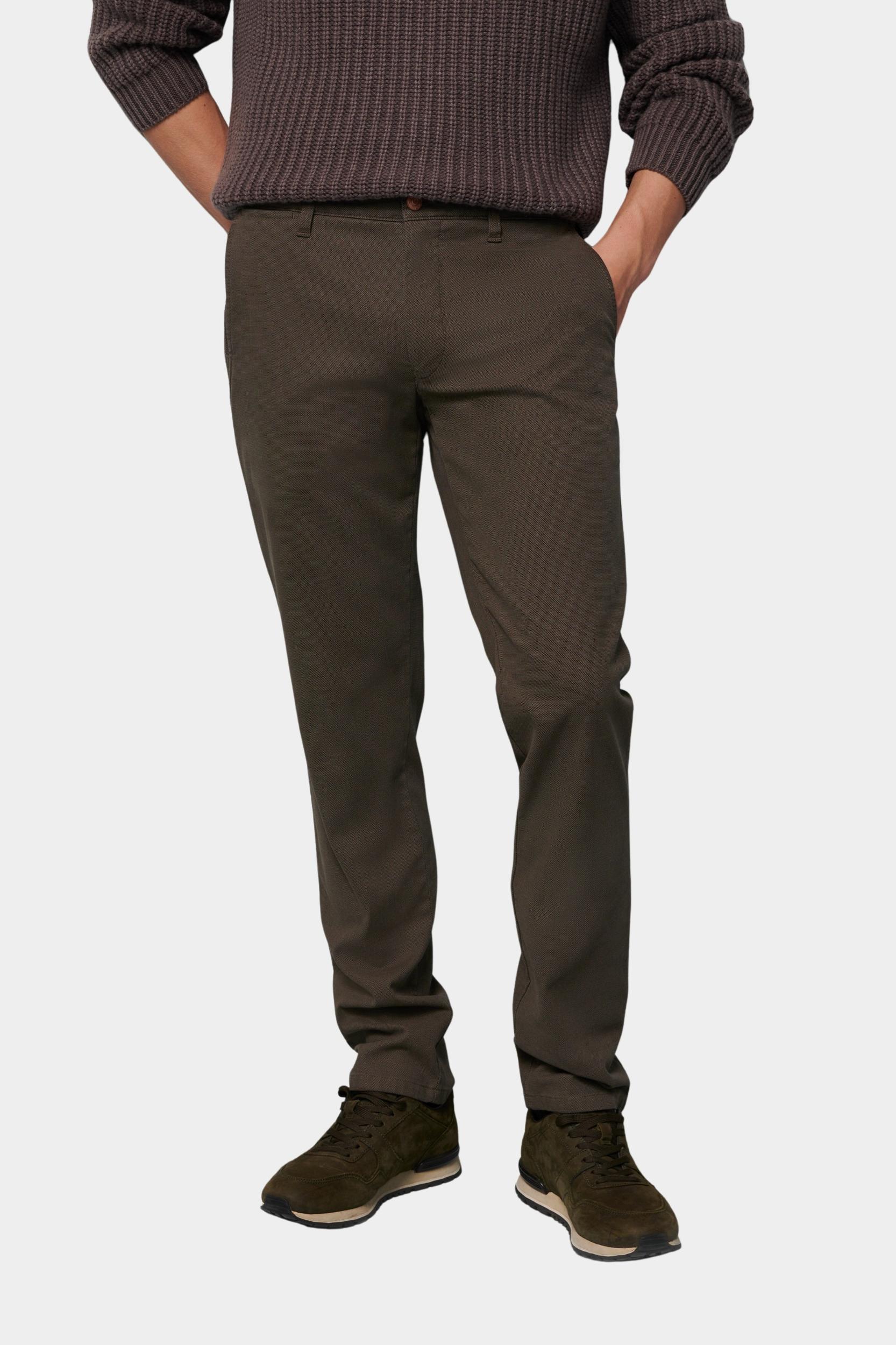 Meyer Katoenen Broek Beige CHINO Art.2-6171 3642617100/34