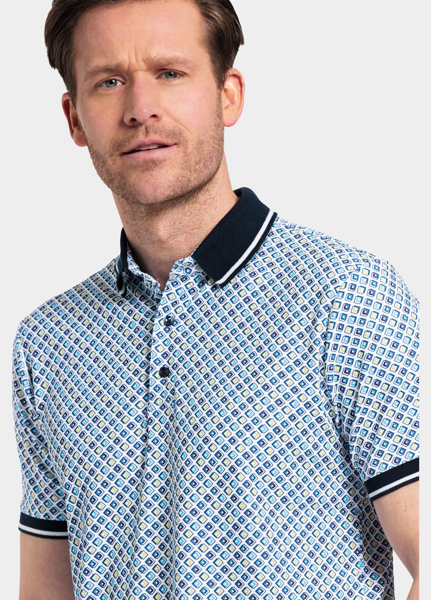 Giordano Polo heren Groen Fabio Poloshirt SS  Dynamic F 416595/70