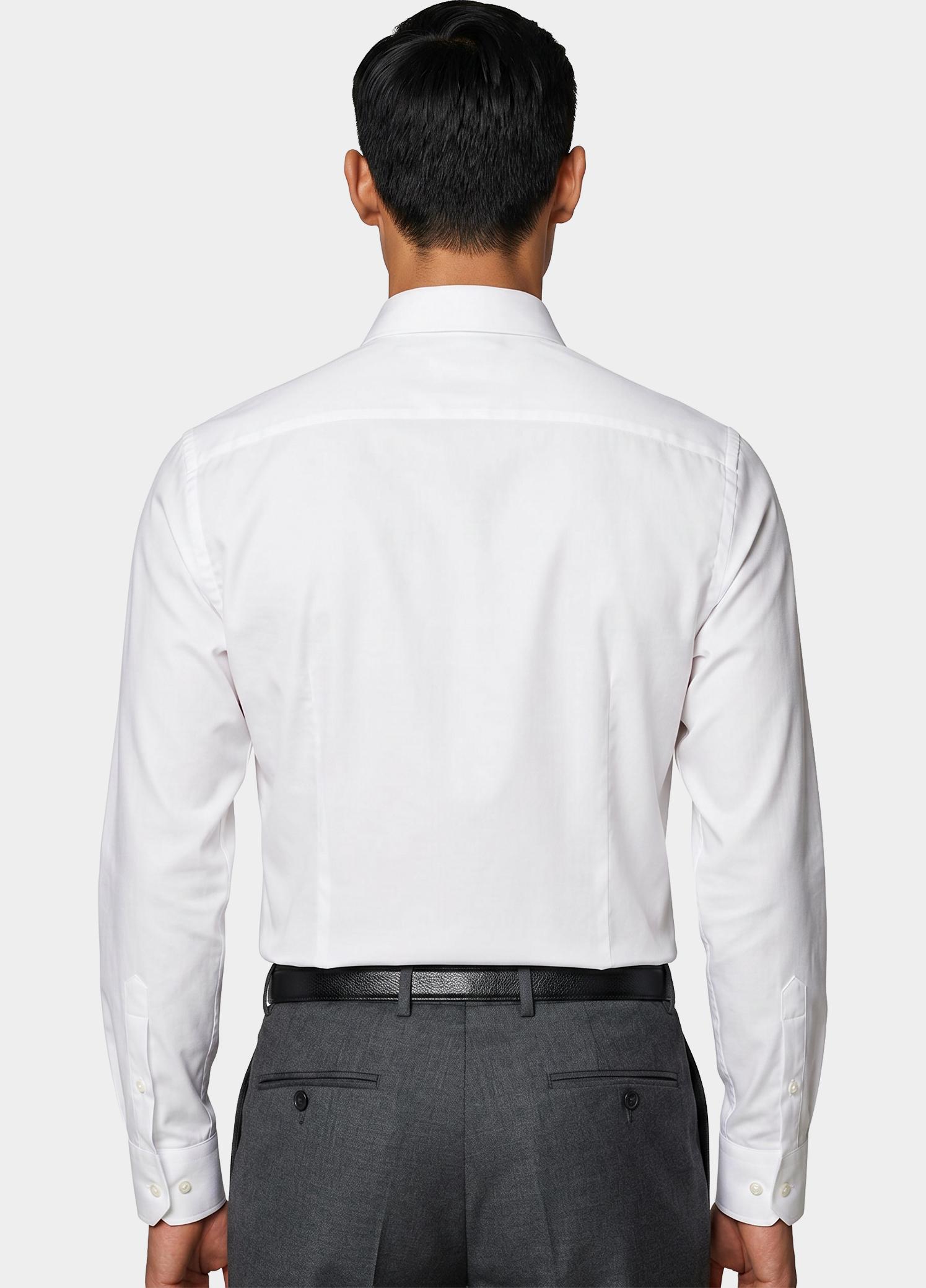 Profuomo Business hemd lange mouw Wit  PP2H00010/A