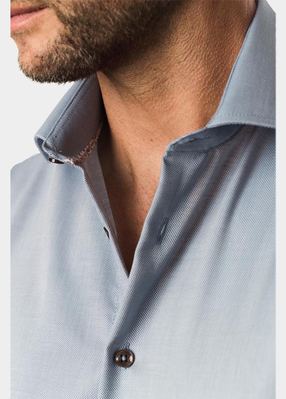 Ledub Business hemd lange mouw Blauw  0143350/160-630-000