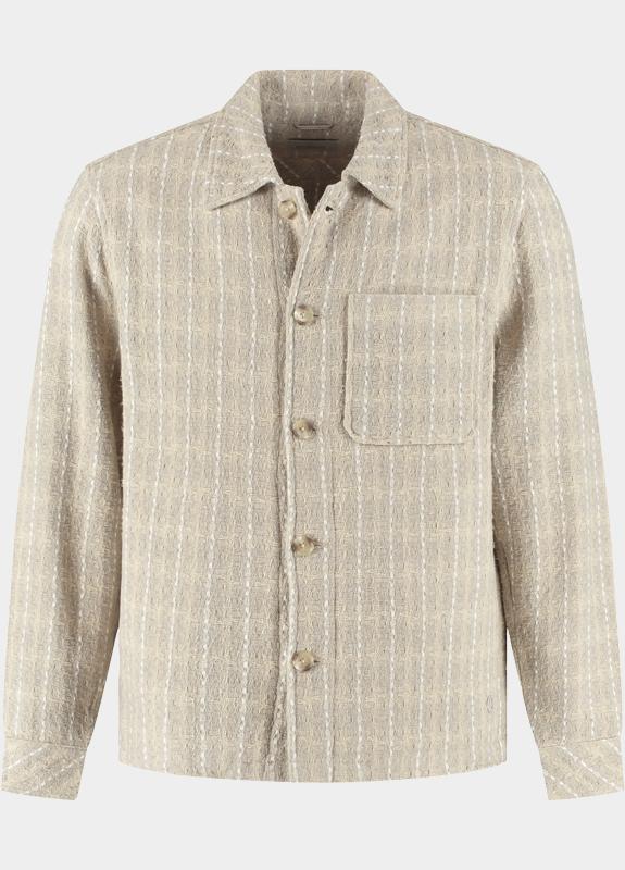 Dstrezzed Overshirt Beige DS_Lino Check Overshirt 155004/251