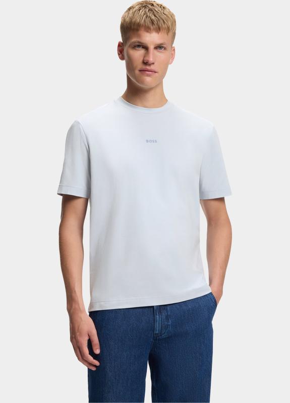 BOSS Orange T-shirt heren Grijs TChup 10242929 01 50473278/054
