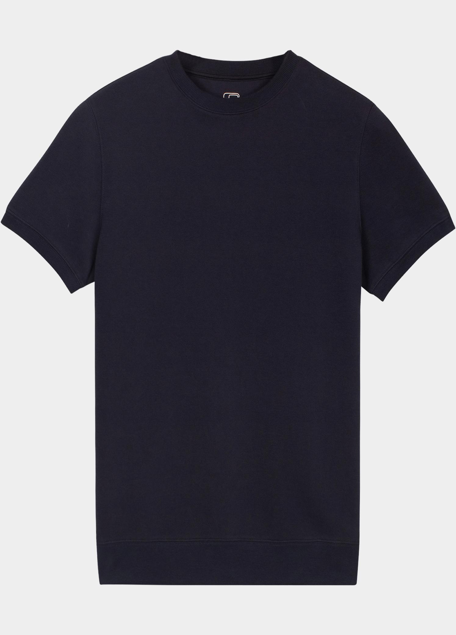 Giordano T-shirt heren Blauw Amalfi Short Sleeve Crewneck 613802/60