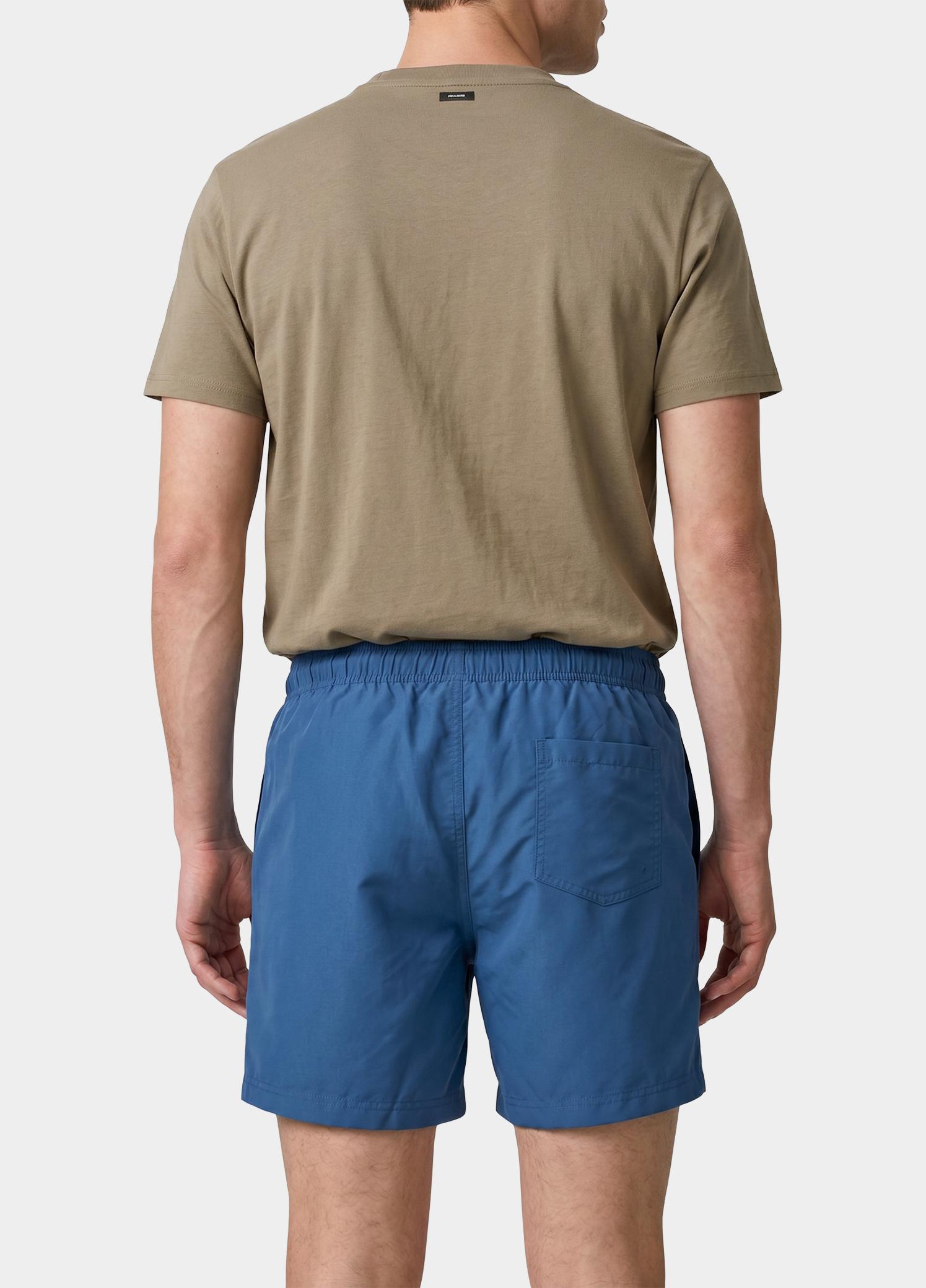 Gant Zwembroek Blauw Sneldrogende zwemshort met lo 920006500/442