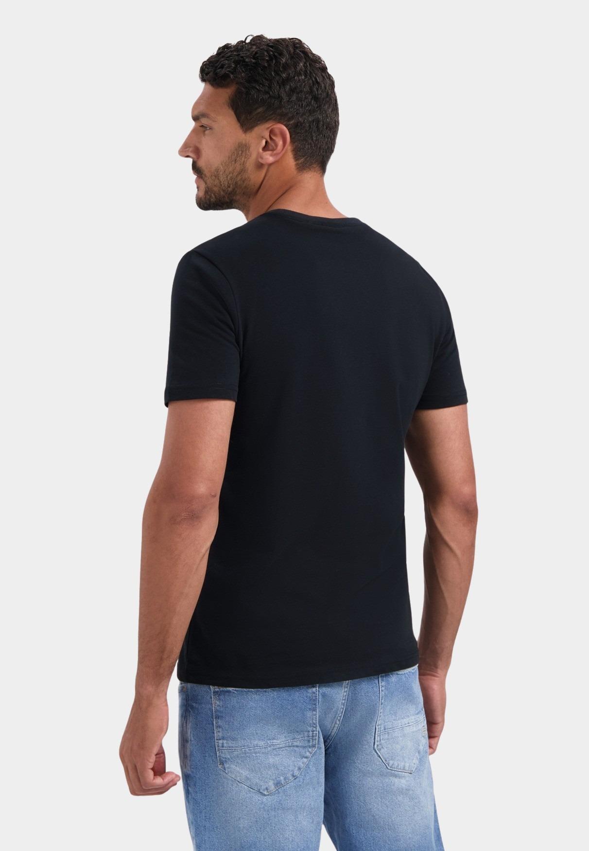 No Excess T-shirt korte mouw Zwart T-Shirt Crewneck Peached 29360775/020