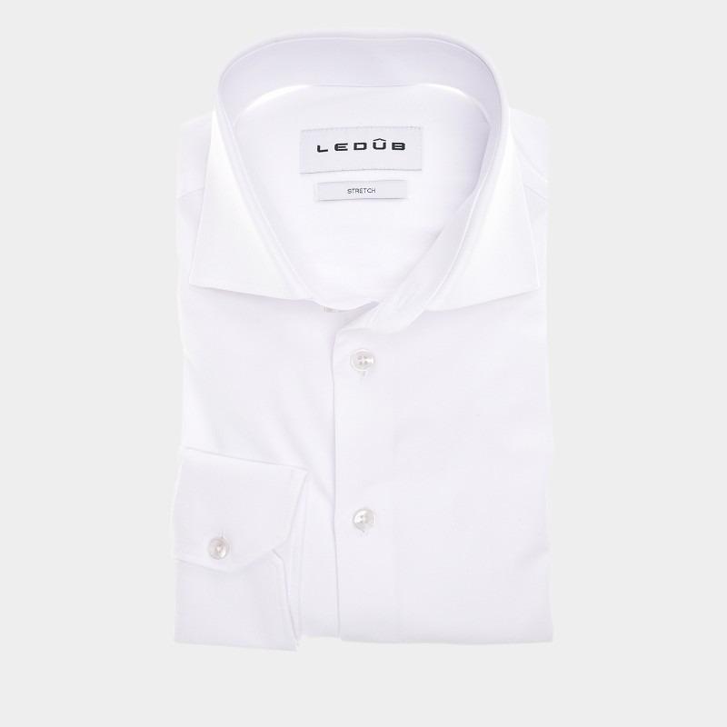 Ledub Business hemd lange mouw Wit LE24304 MFN5 0323516/910-000-000