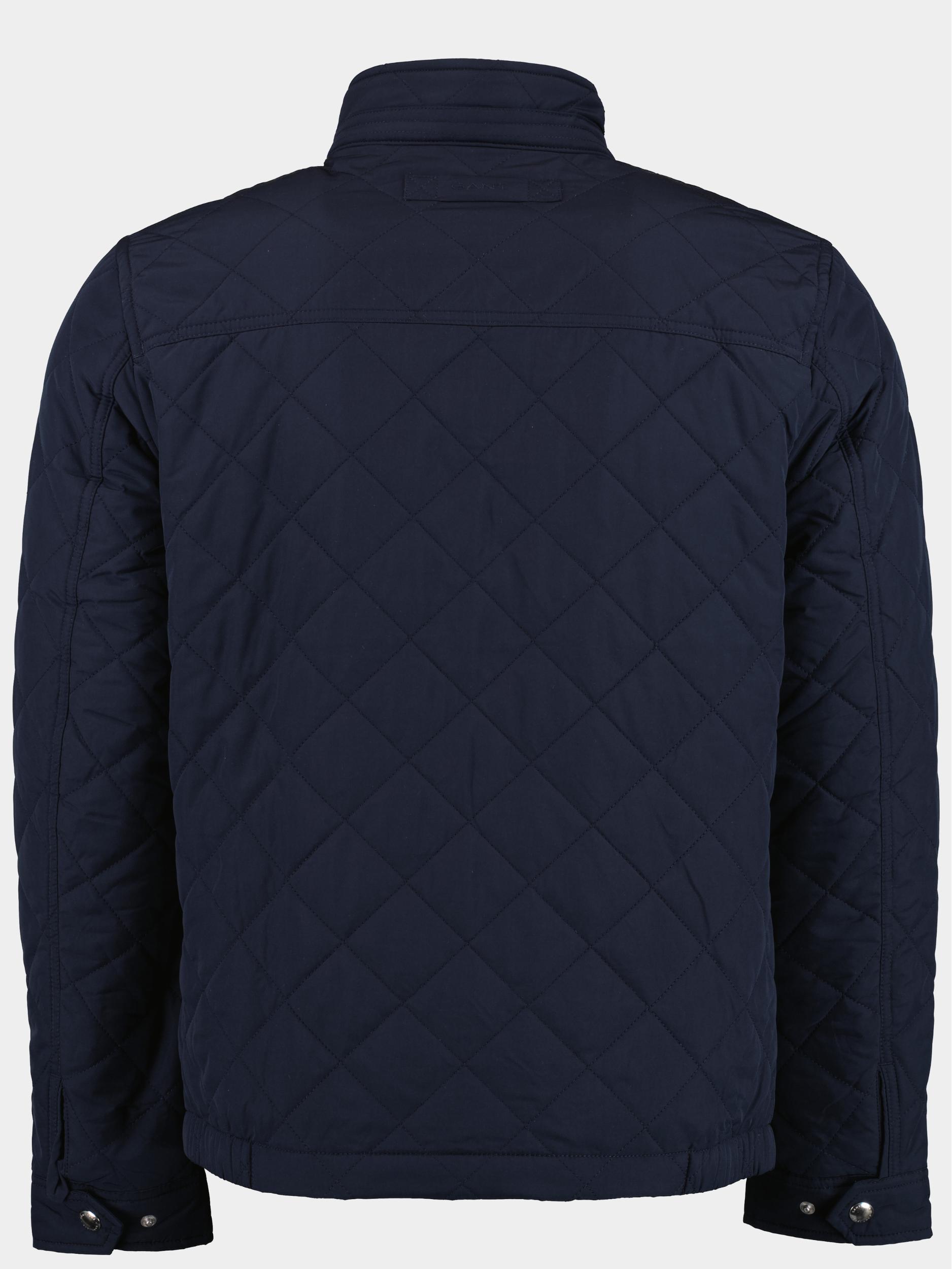 Gant Zomerjack Blauw quilted windcheater 7006340/433