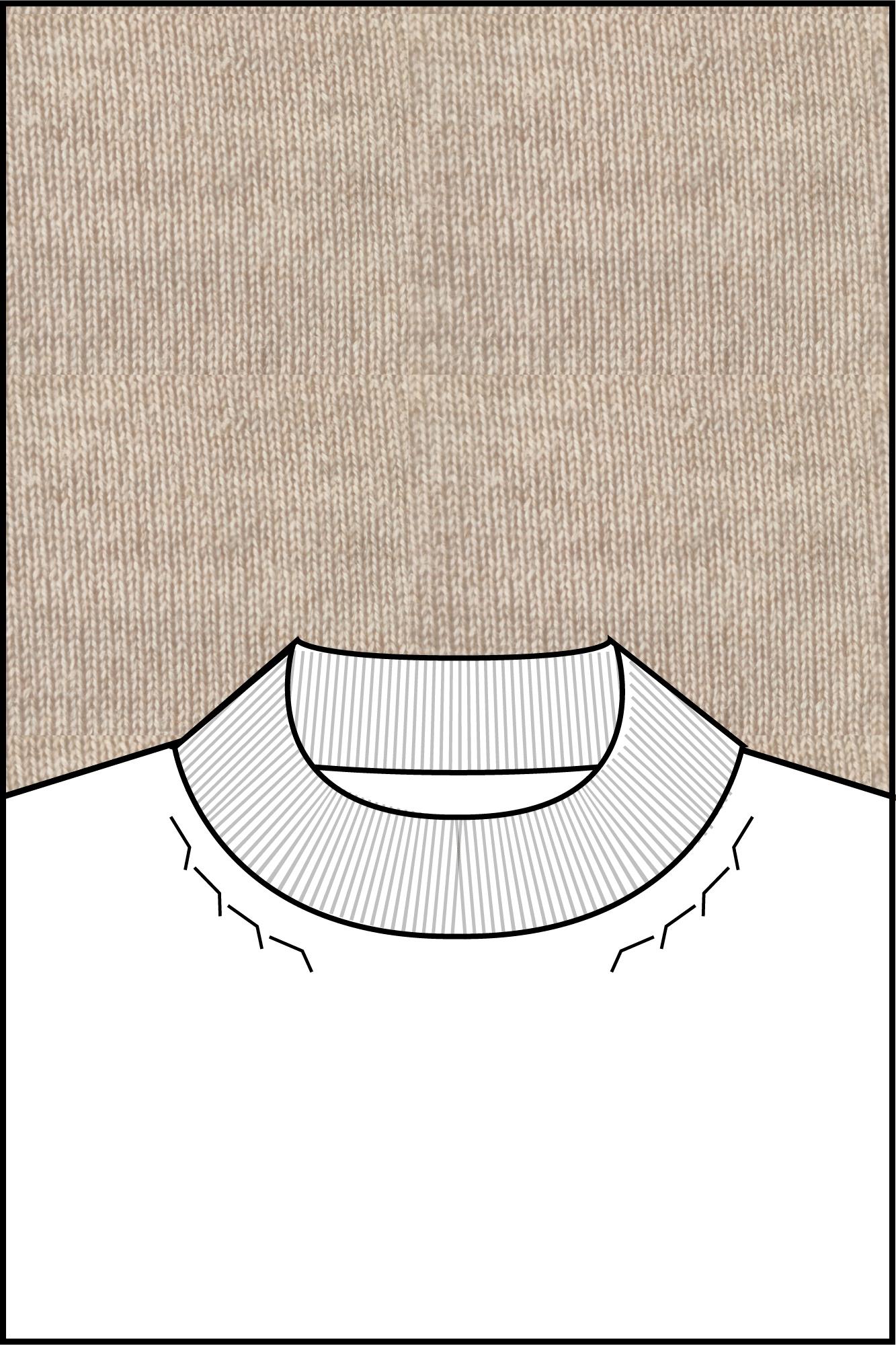 Baileys Turtle neck Beige Turtle Neck Pullover  14gg si 520068/13