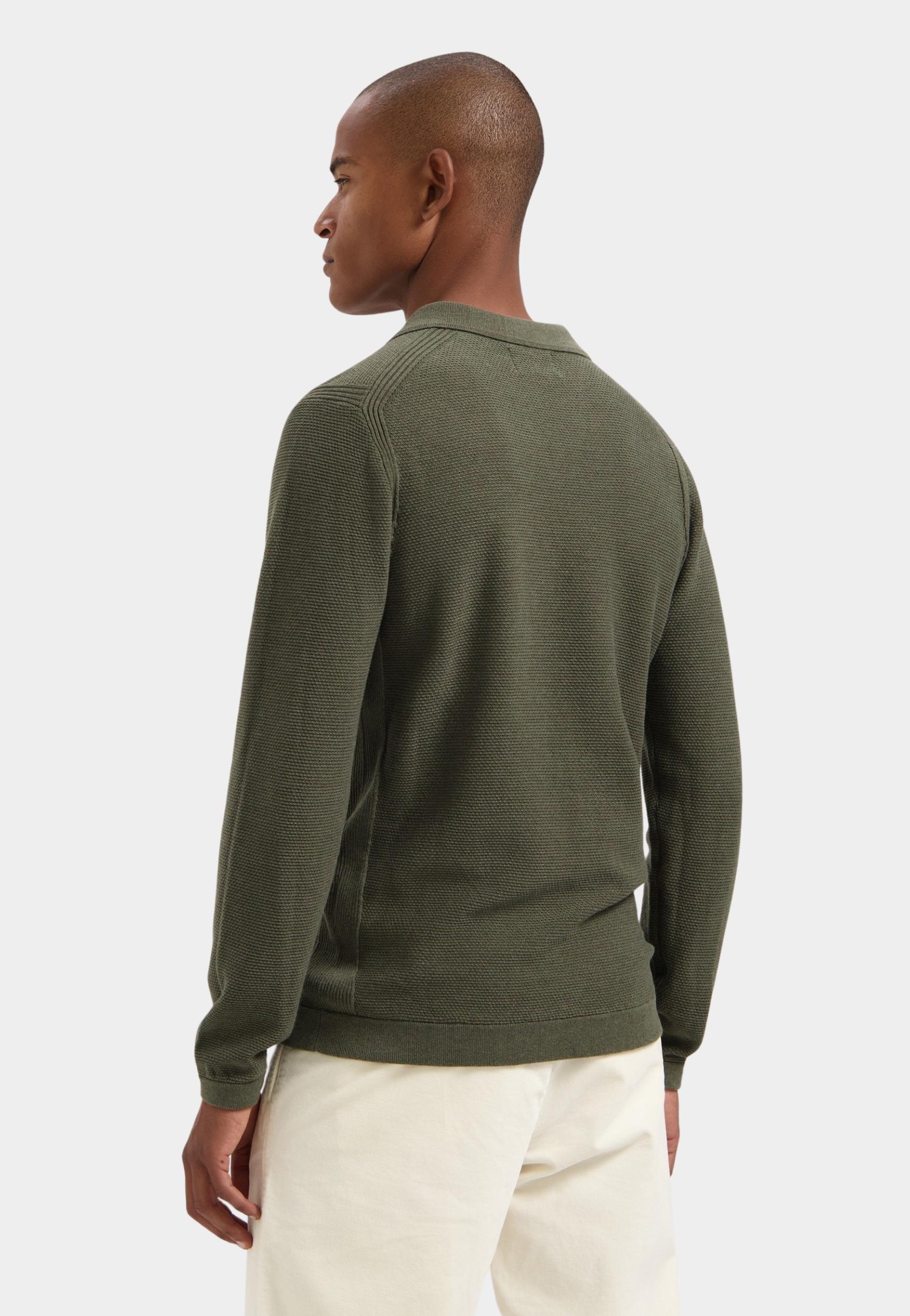 Dstrezzed Polo lange mouw Groen Mercury Polo 405578-AW24/557