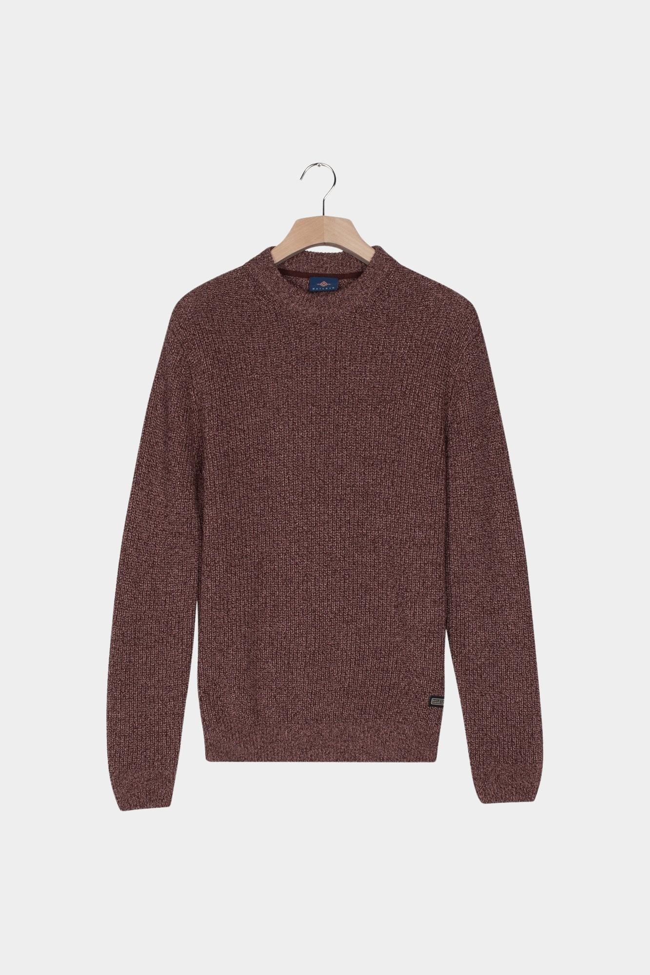 Baileys Pullover Paars Crew Neck Pullover  Mouline R 528225/415