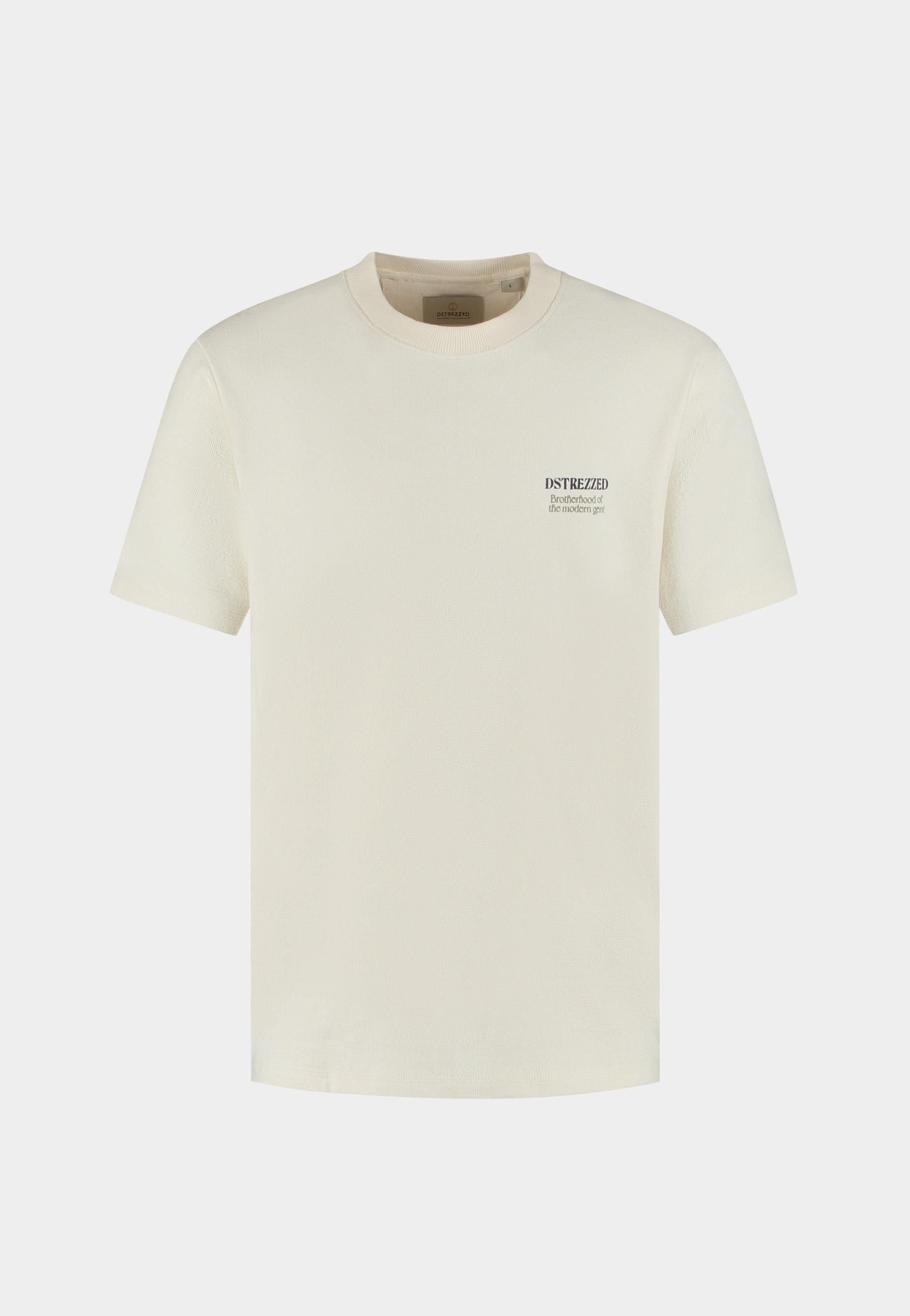 Dstrezzed T-shirt korte mouw Wit Lasse Tee Graphic 203502/102