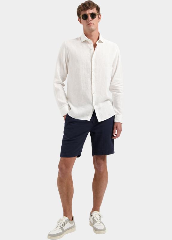 Dstrezzed Overhemd heren Wit DS_Jagger Shirt 303710-SS25/100