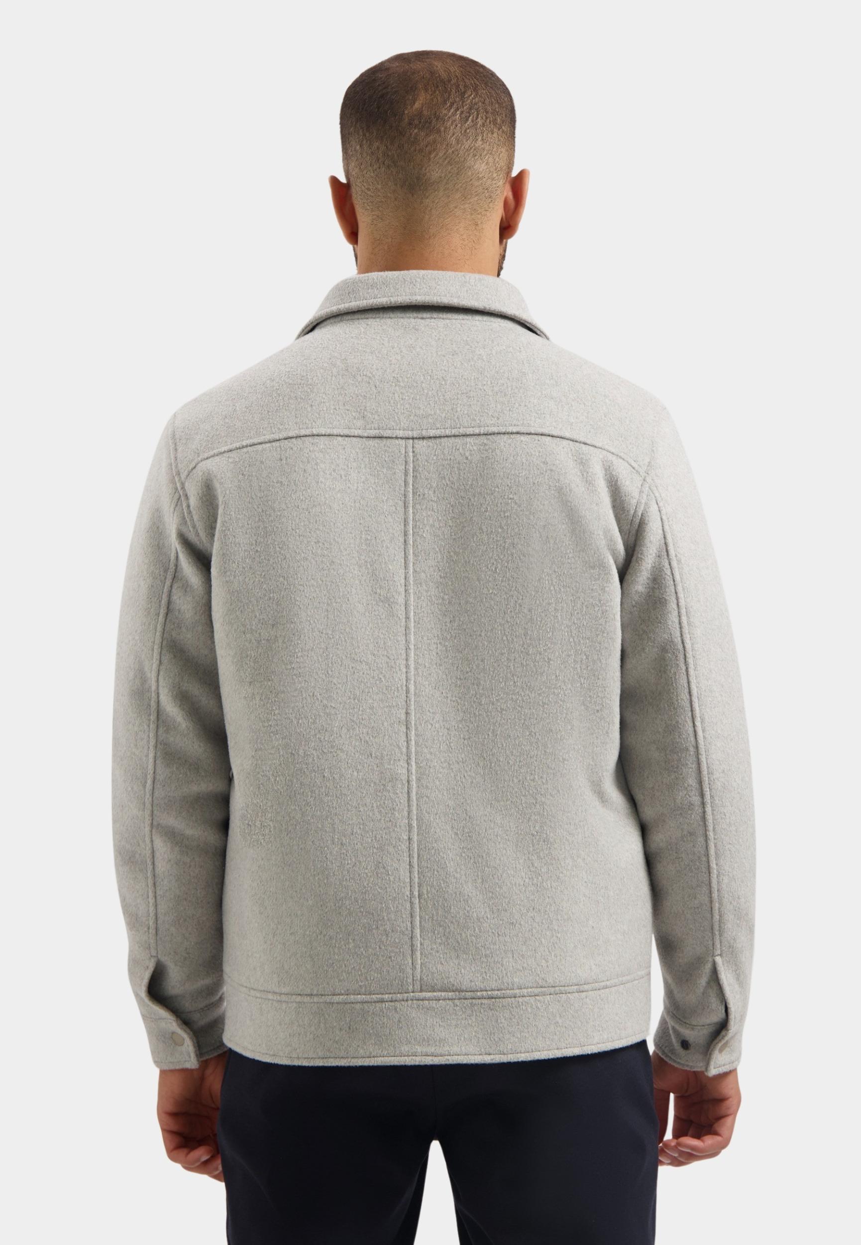 Dstrezzed Wollen Jack Grijs DS_Colton Wool Jacket 101514-AW25/831