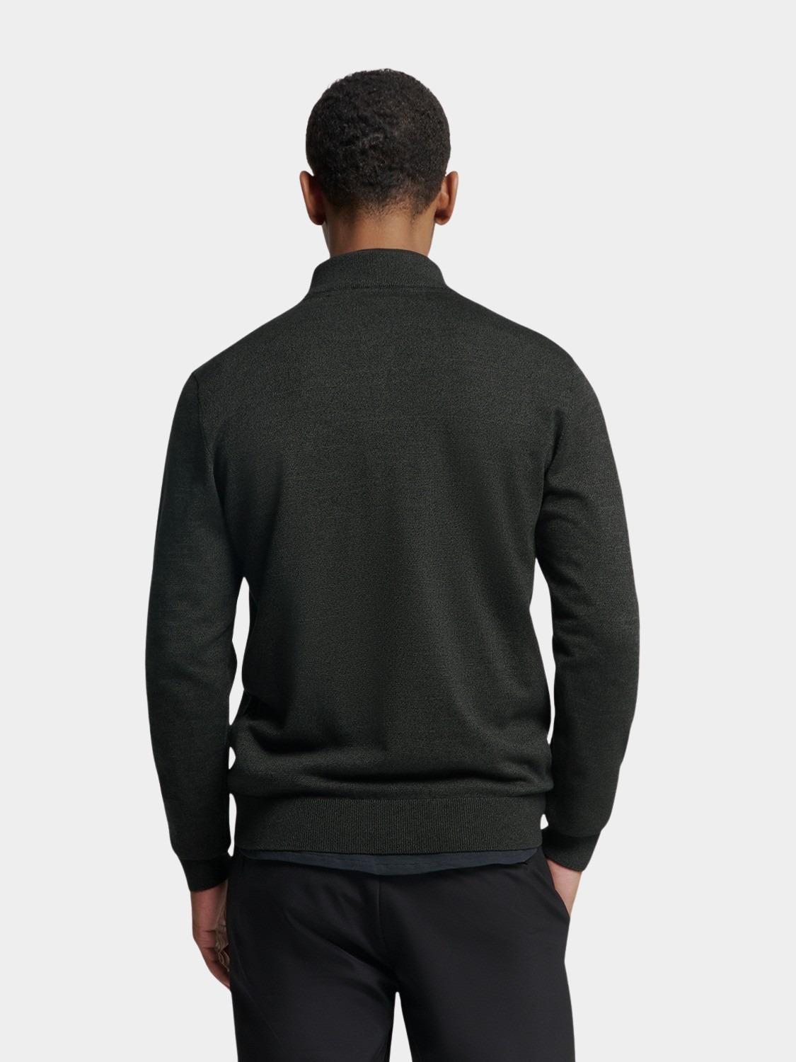 No Excess Half Zip Grijs Pullover Half Zip 2 Coloured N2185/023