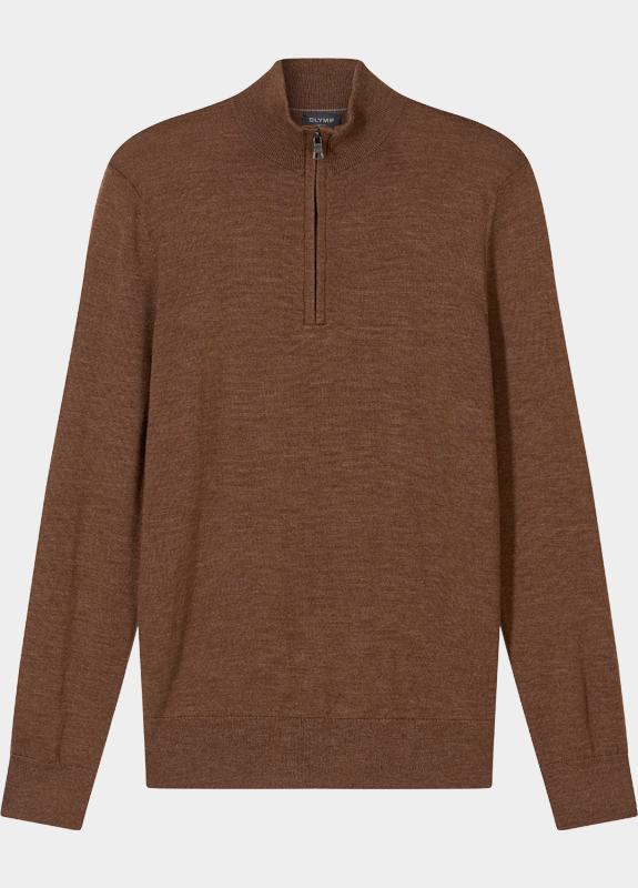 Olymp Half Zip Bruin  533885/28