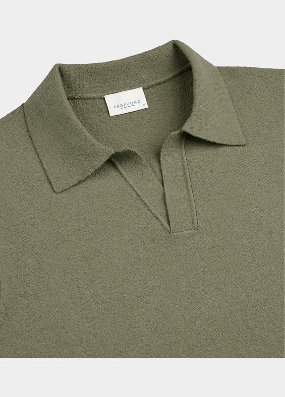 Profuomo Polo heren Groen  PPXD10023/C
